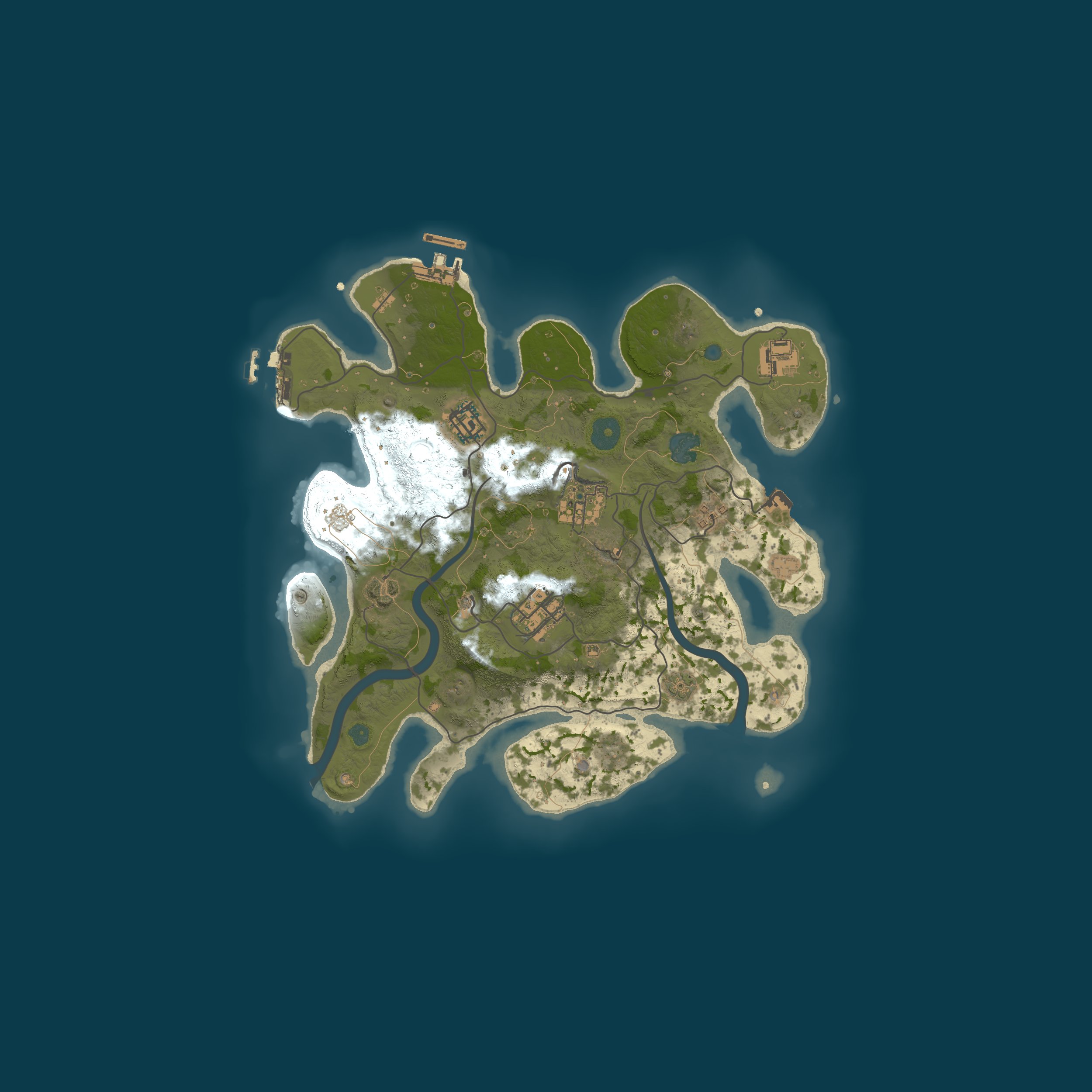 Map for [US] AshRust 3x Monthly Main | Qol/Loot+ | Full Wiped