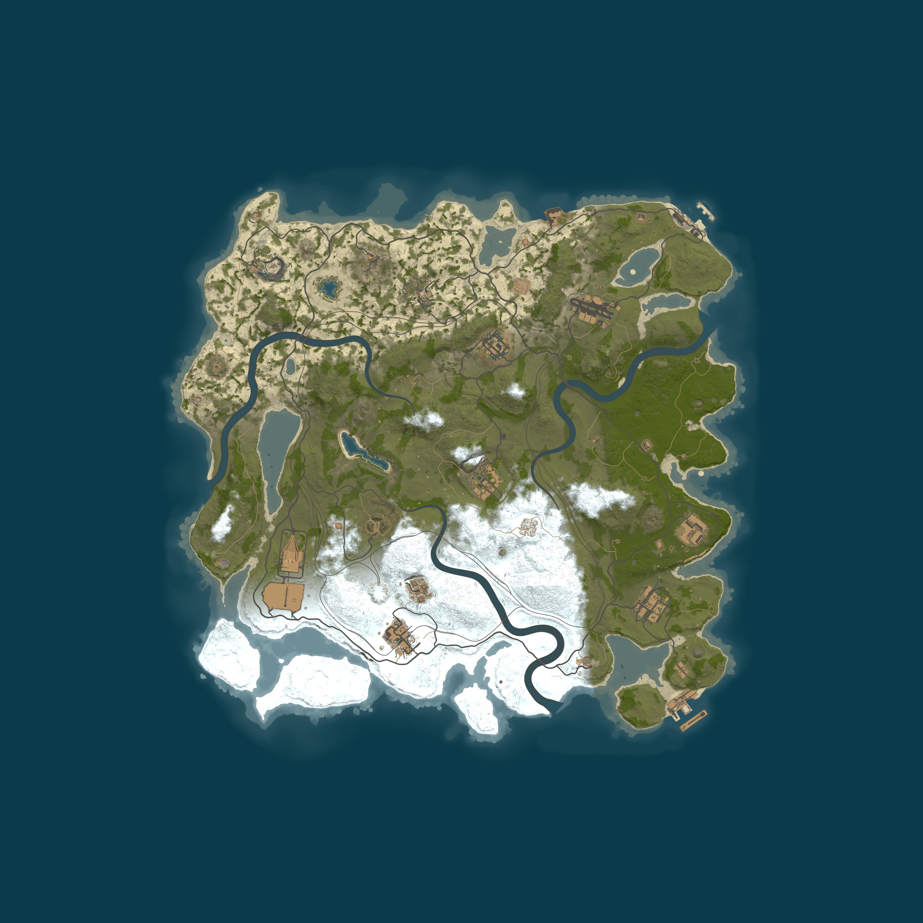 Map for US Limitless 2x Monthly Solo/Duo|No BP Wipes|Noob Friendly