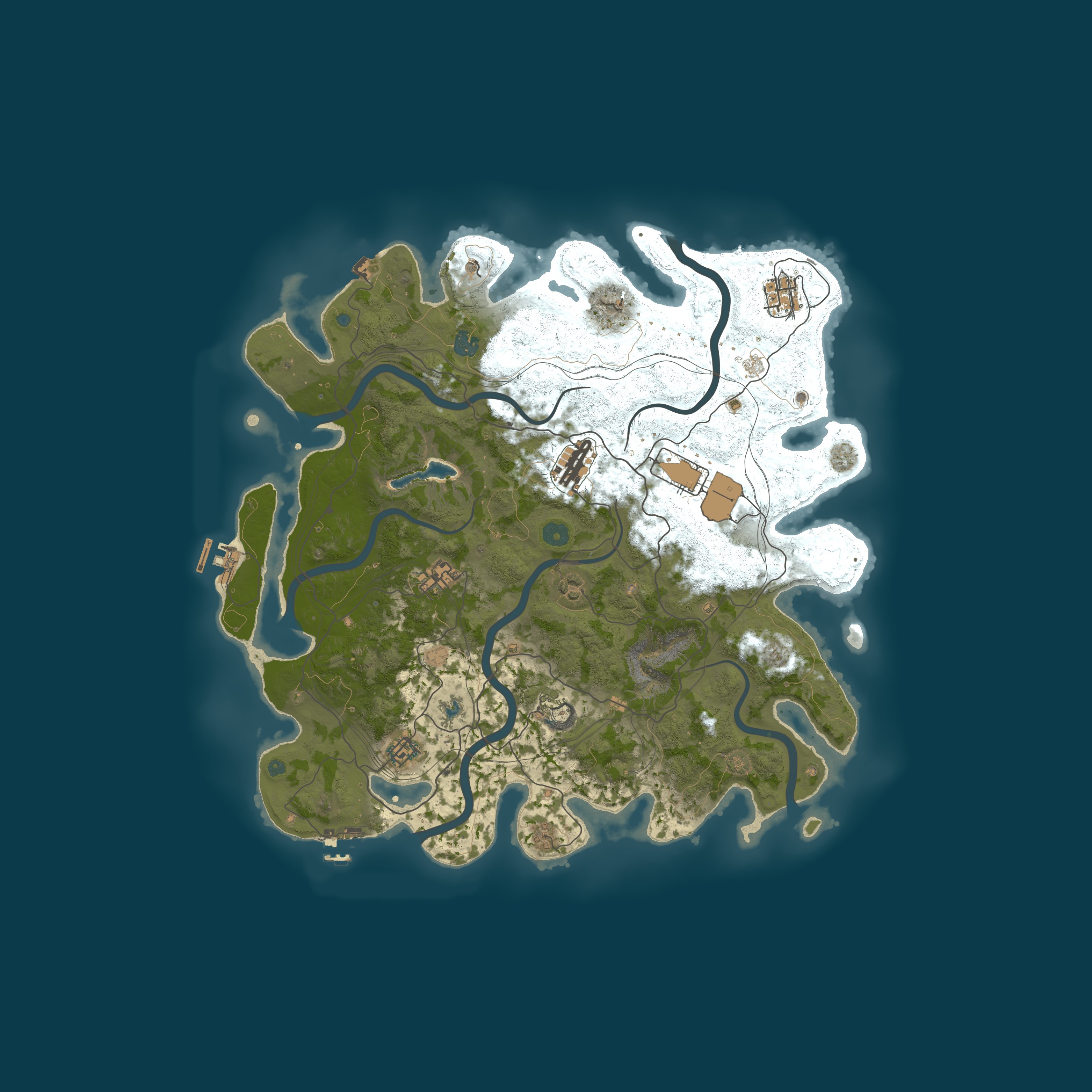 Map for PEN ISLAND | NoDecay | Custom Skins | Events