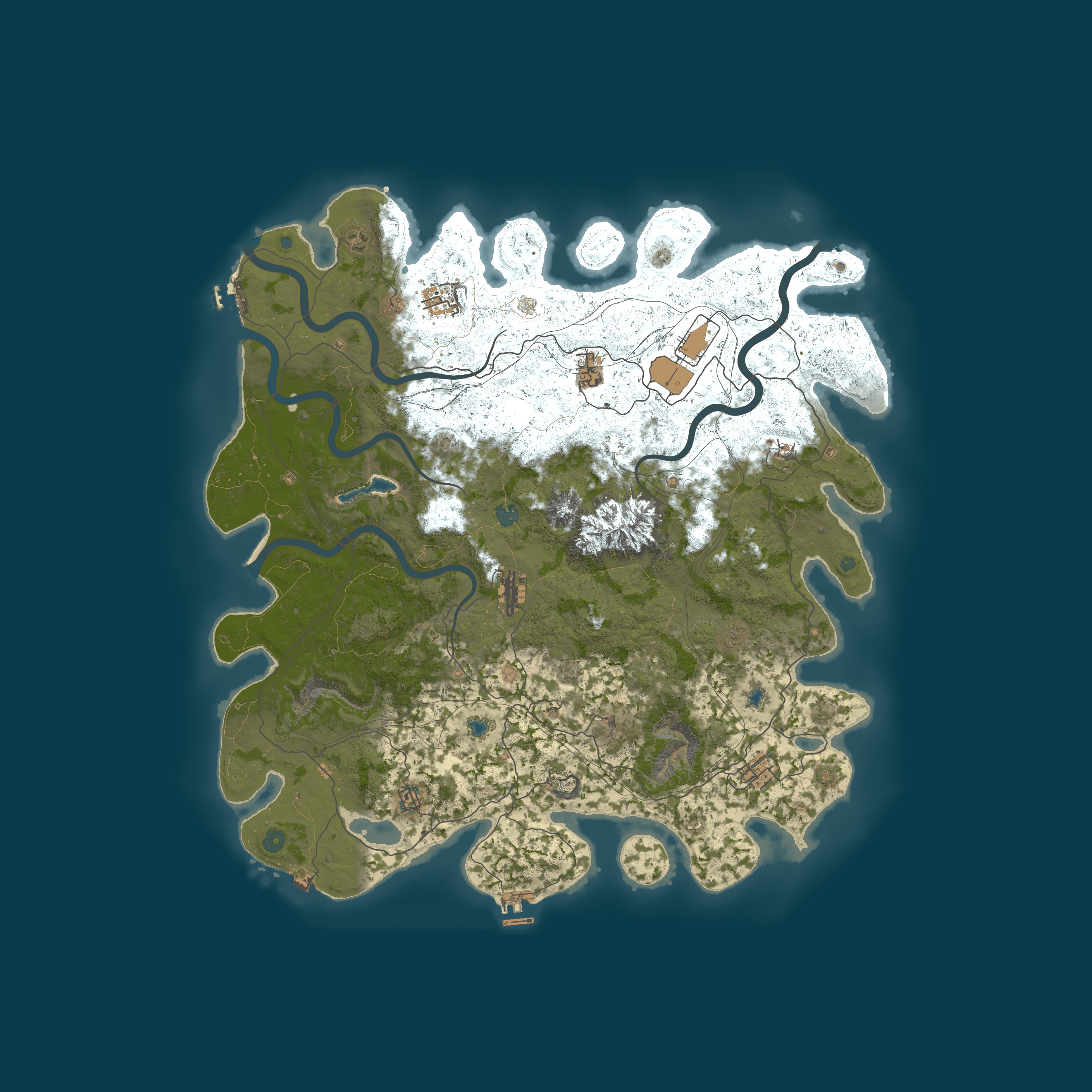 Карта сервера