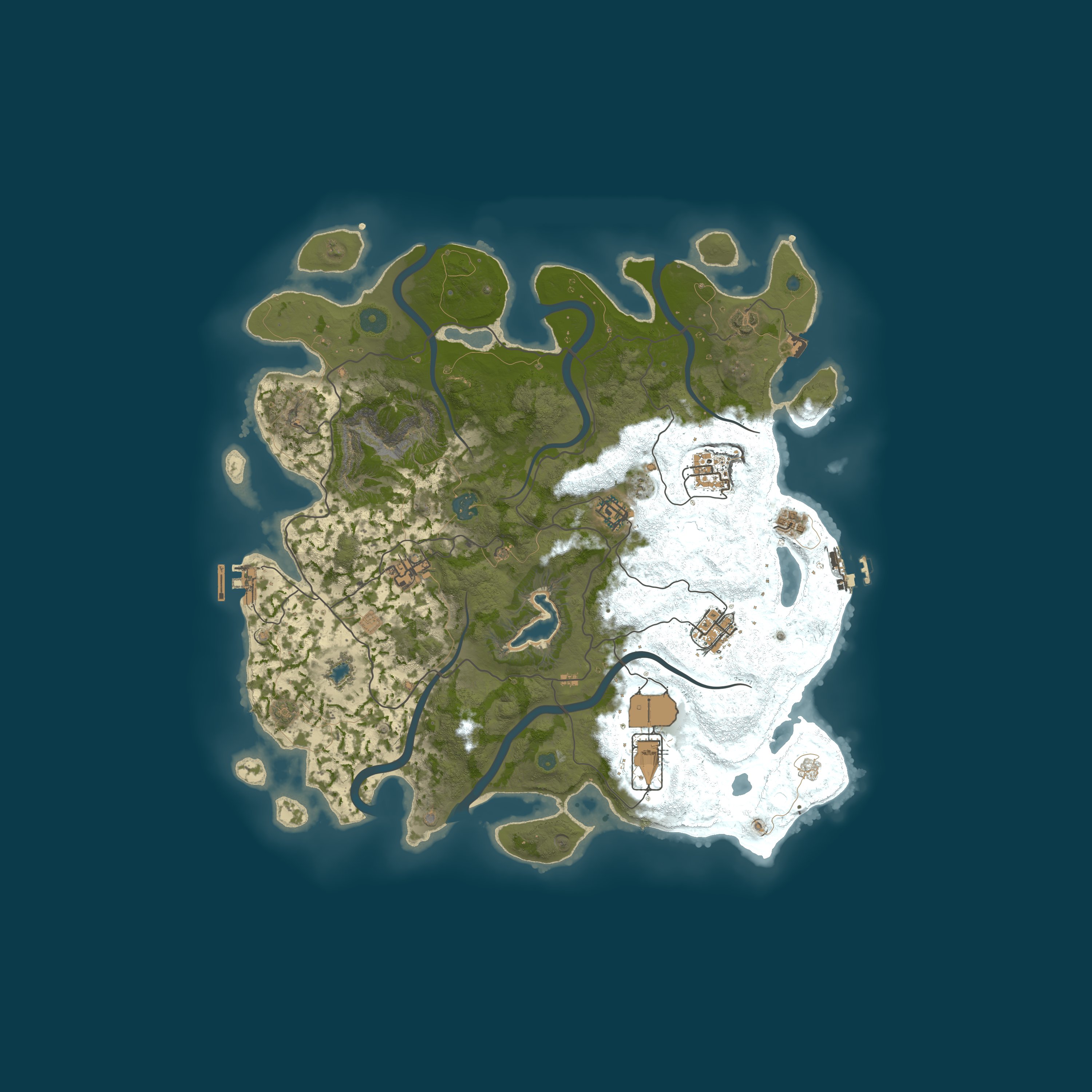 Map for RustBoy.cn 新开|独狼部落|原倍资源|禁止组队