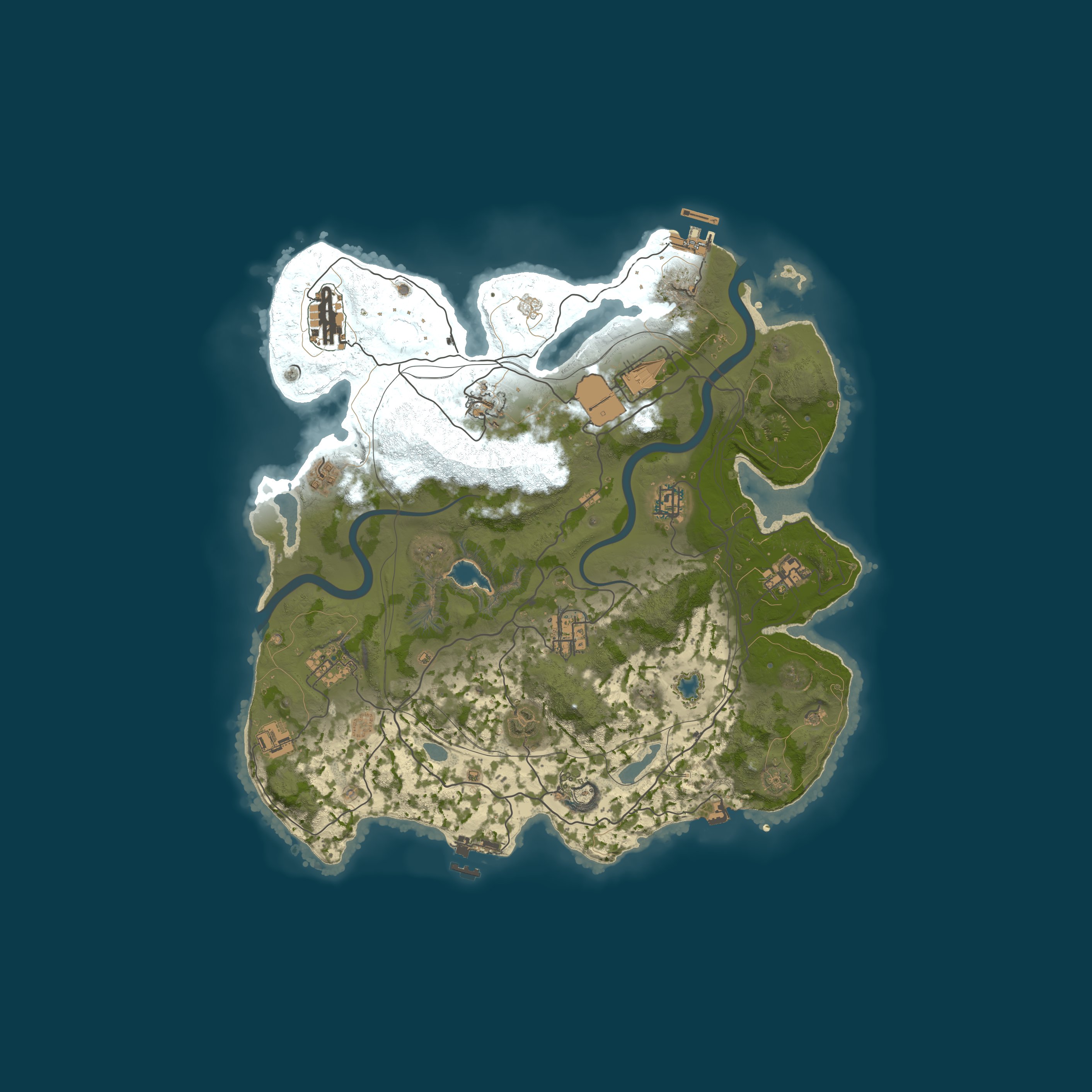 Rust map 3650/1337