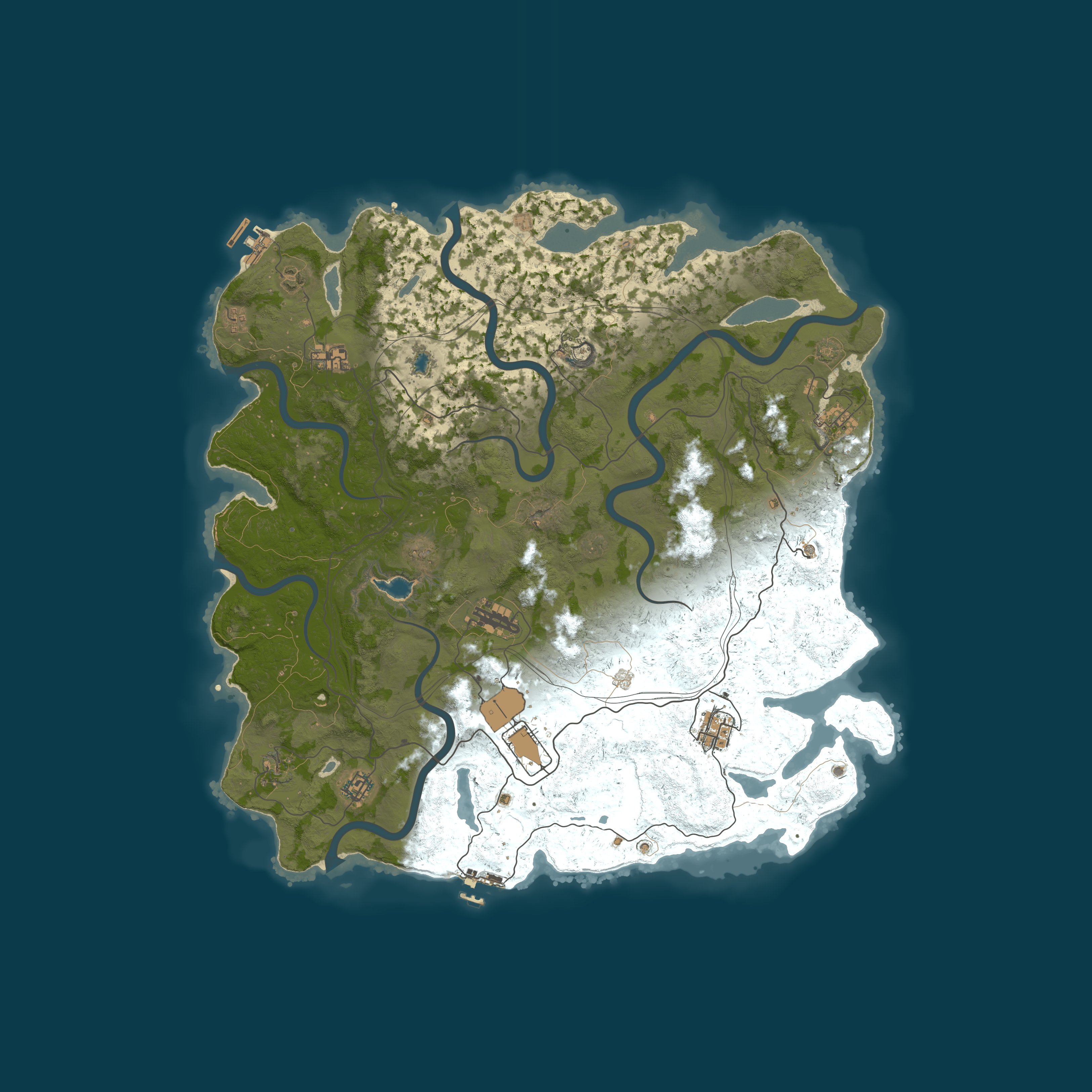 Карта сервера