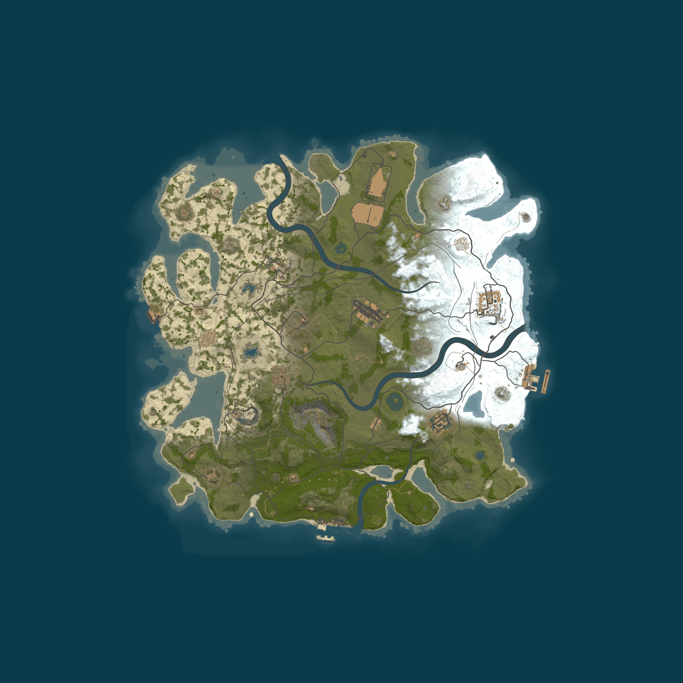 Карта сервера