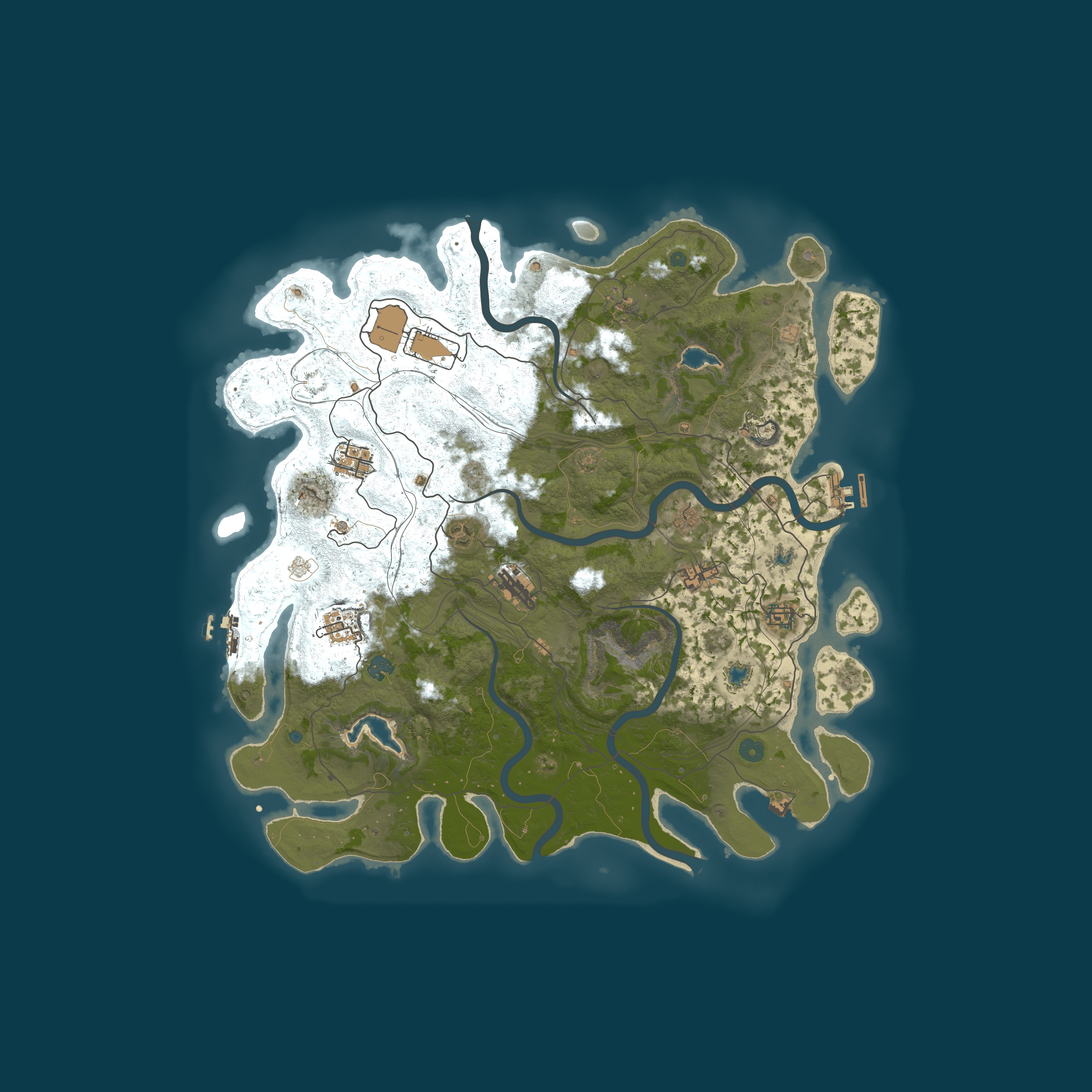 Карта сервера