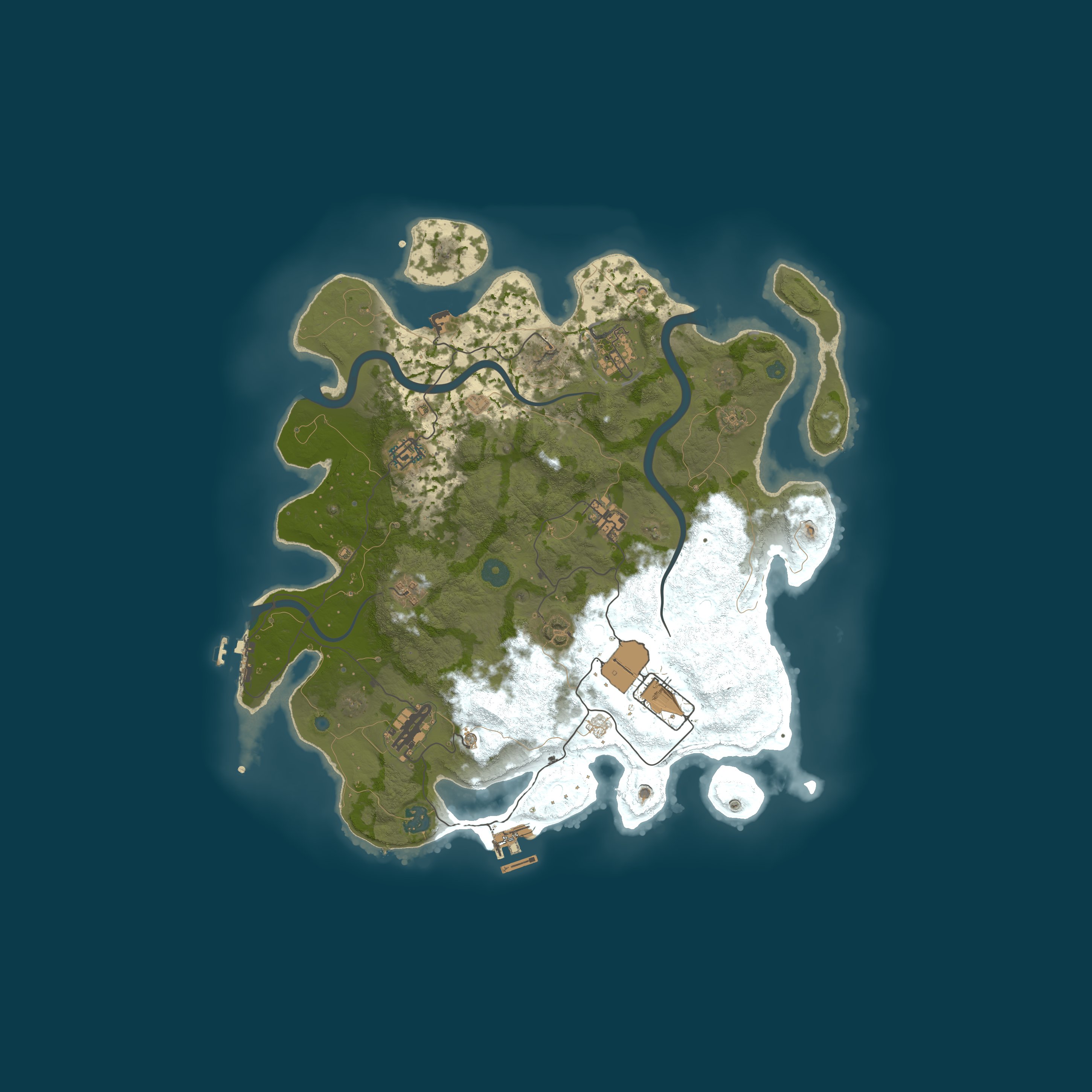 Map for [纪元PVE] 工业|死亡不掉|标点|自动流|挂机变强