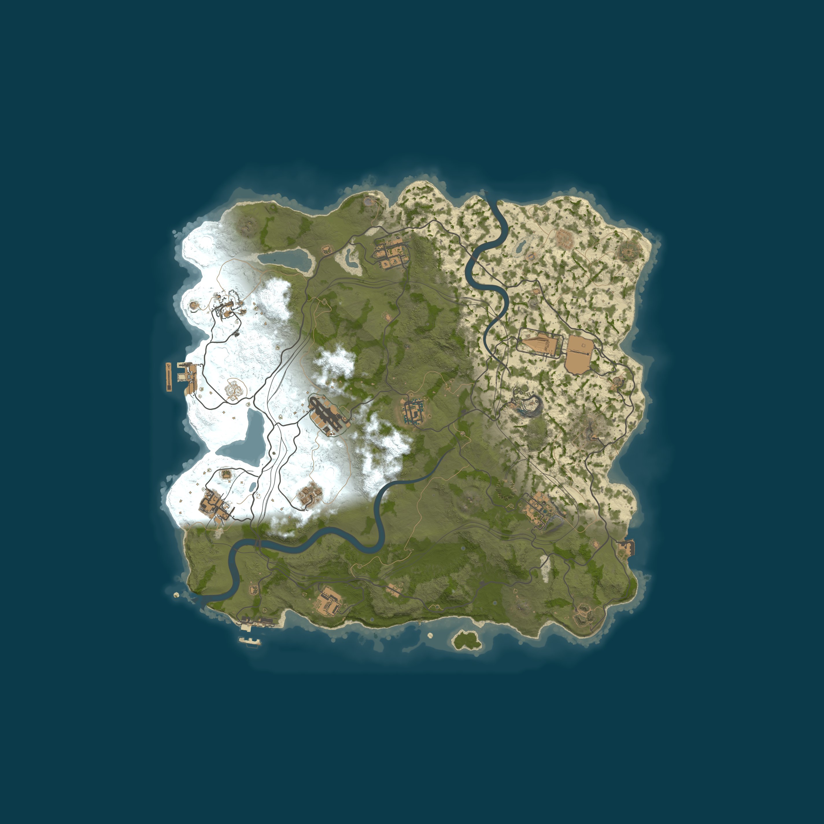 Map for WARBANDITS.GG EU 3X Weekly |Solo/Duo/Trio|LootX3| Just Wiped