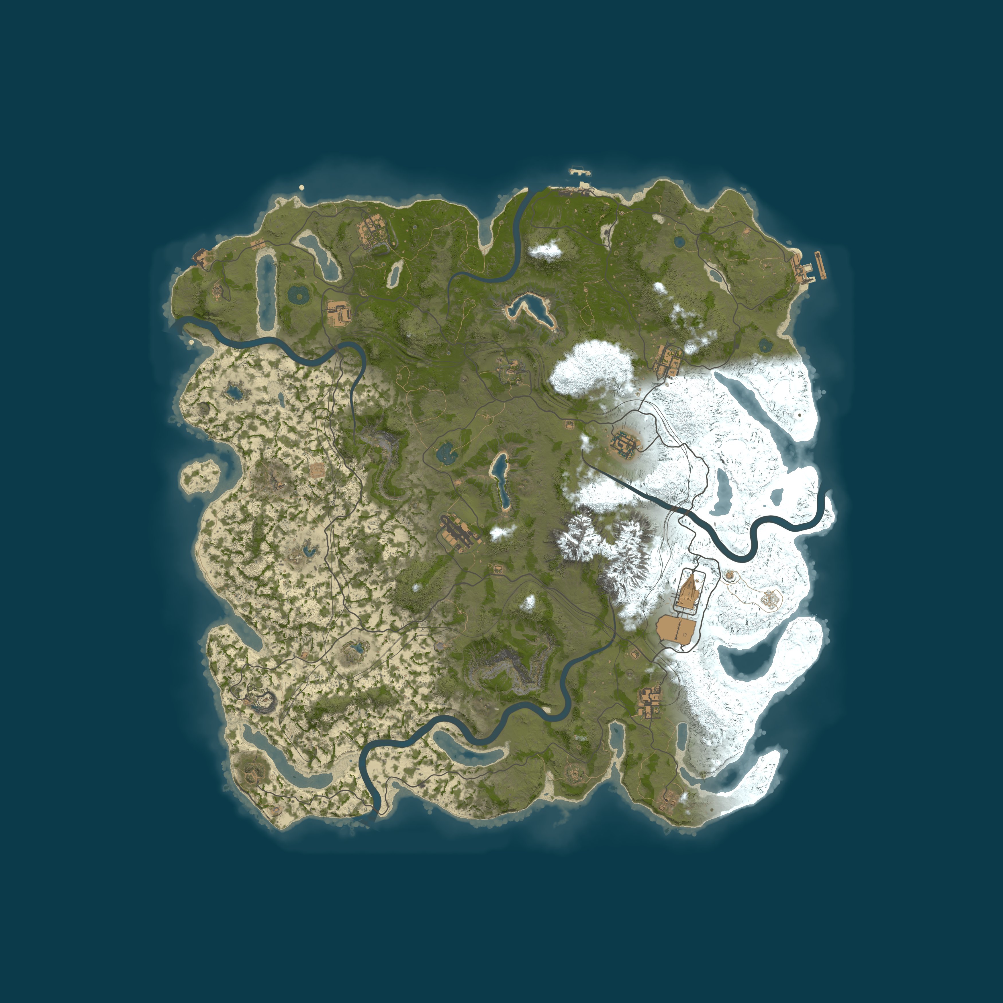 Rust map 5000/1337
