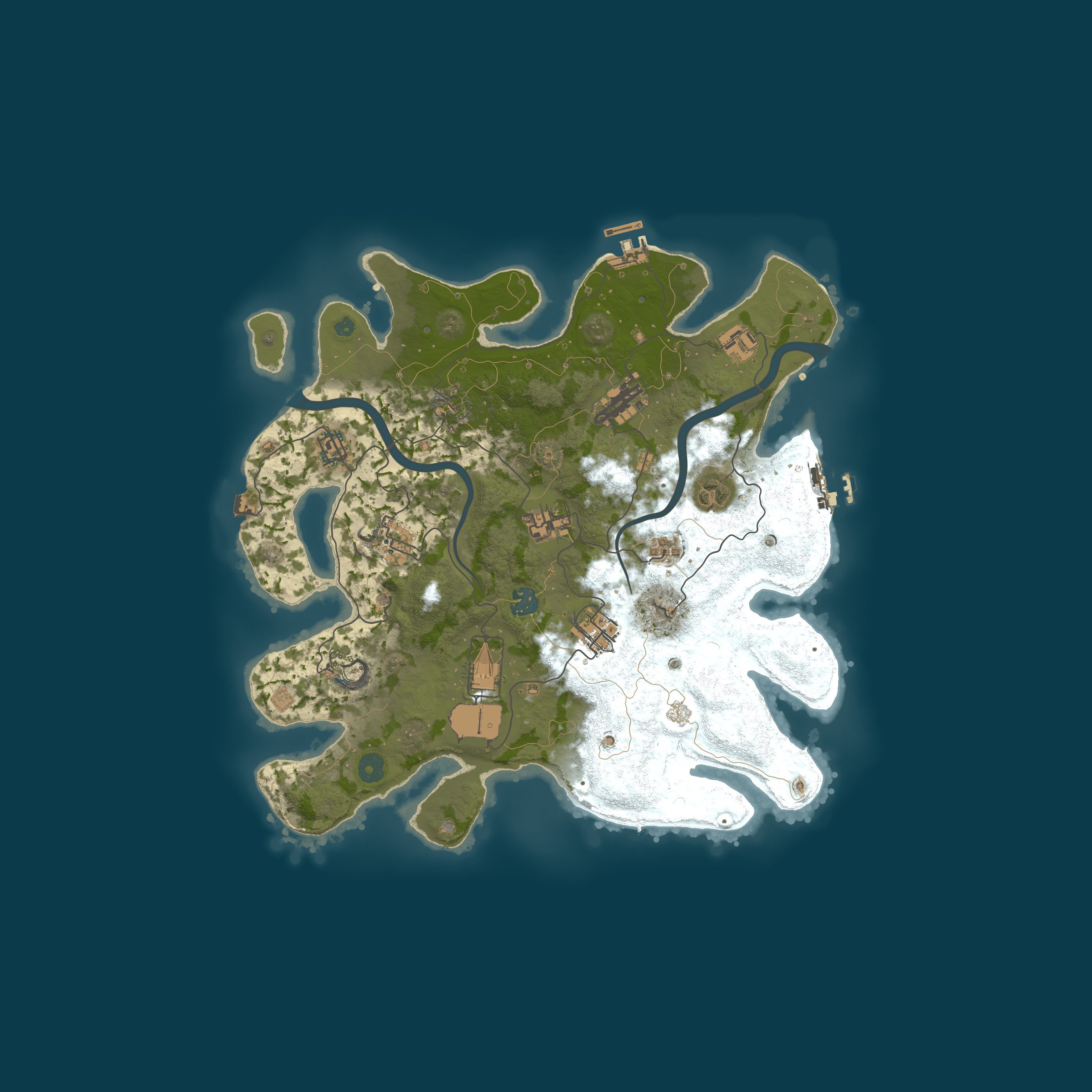 Rust map 3600/317
