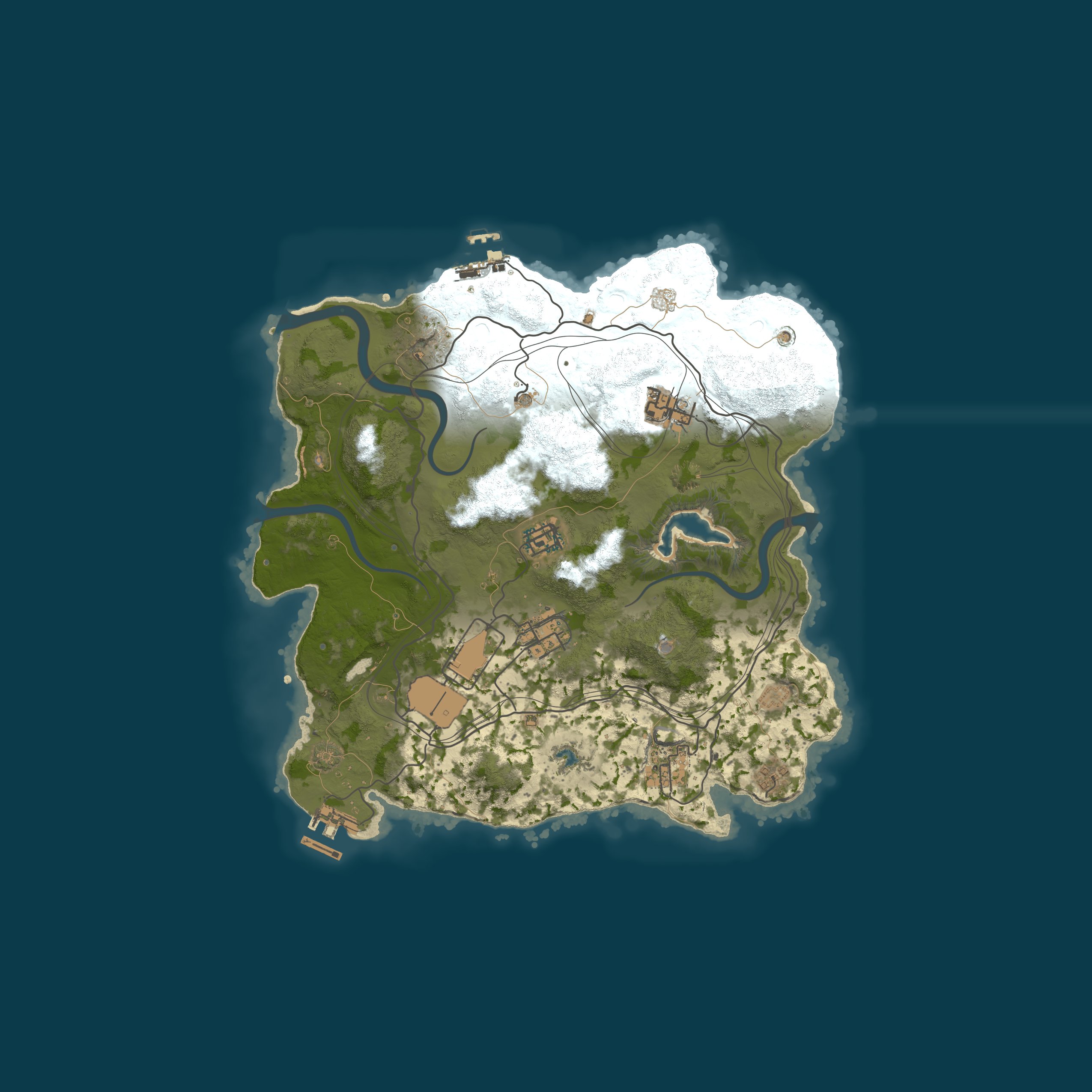 Карта сервера