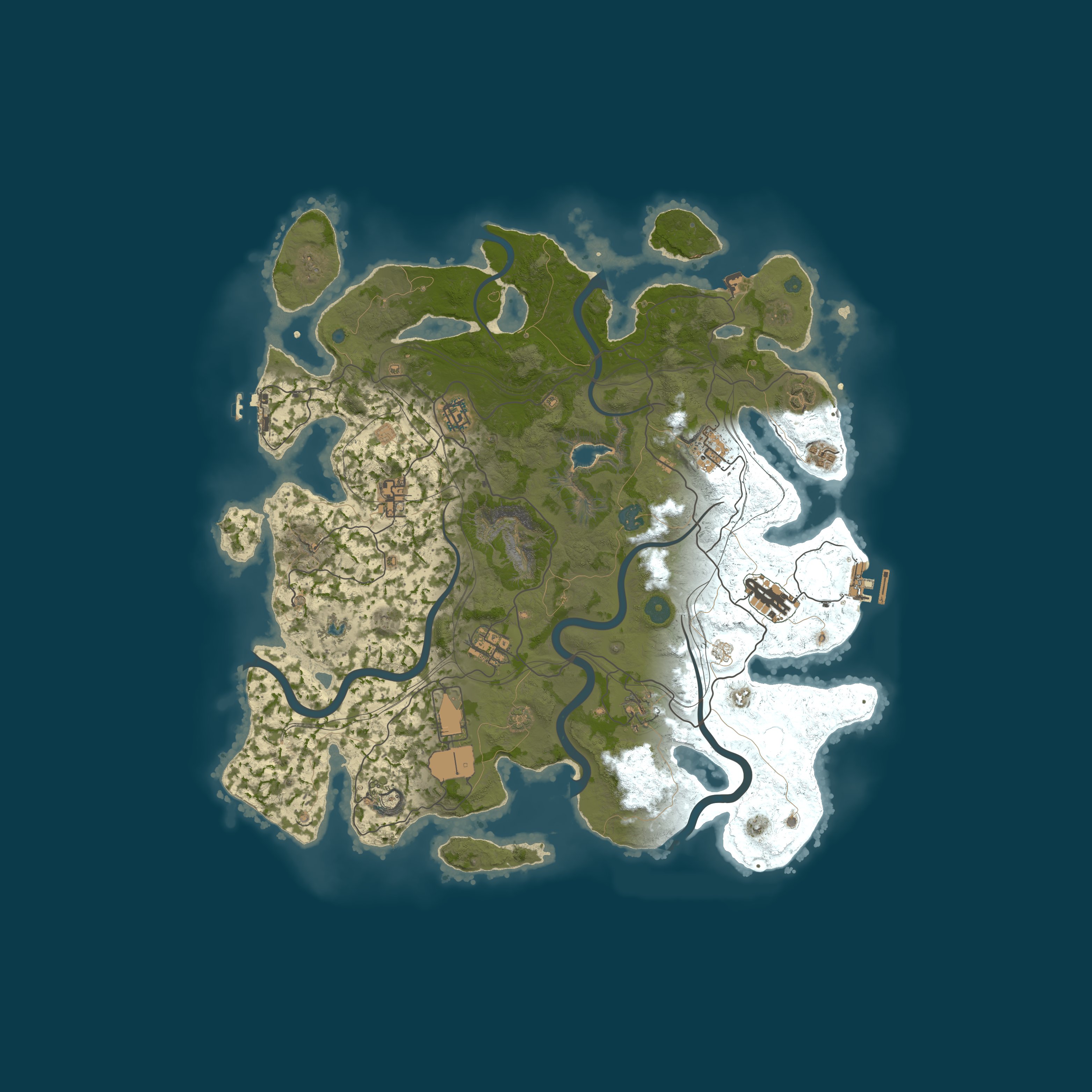 Карта сервера