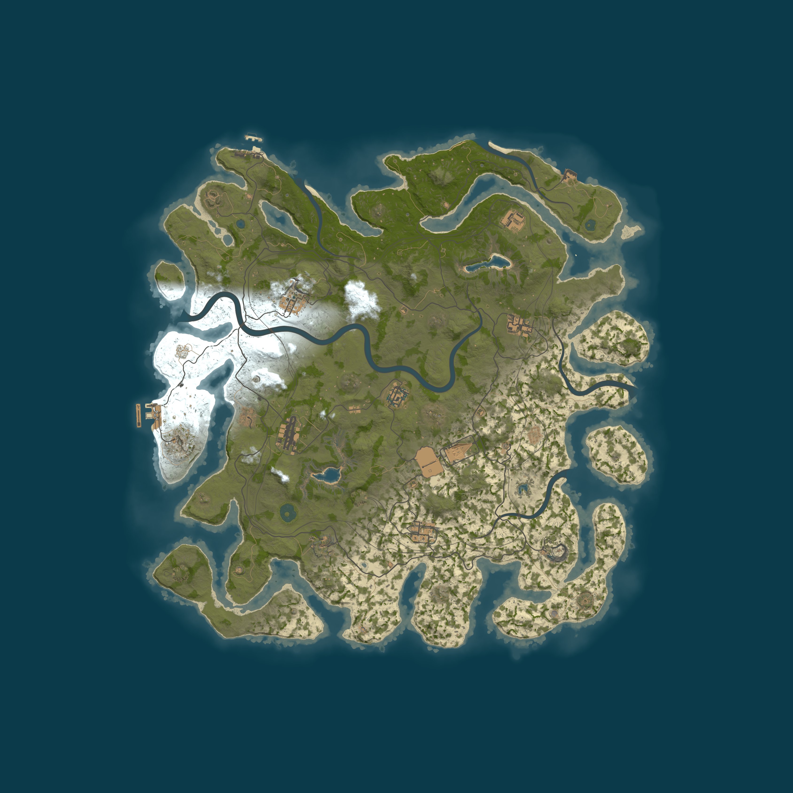 Rust map 4750/1337