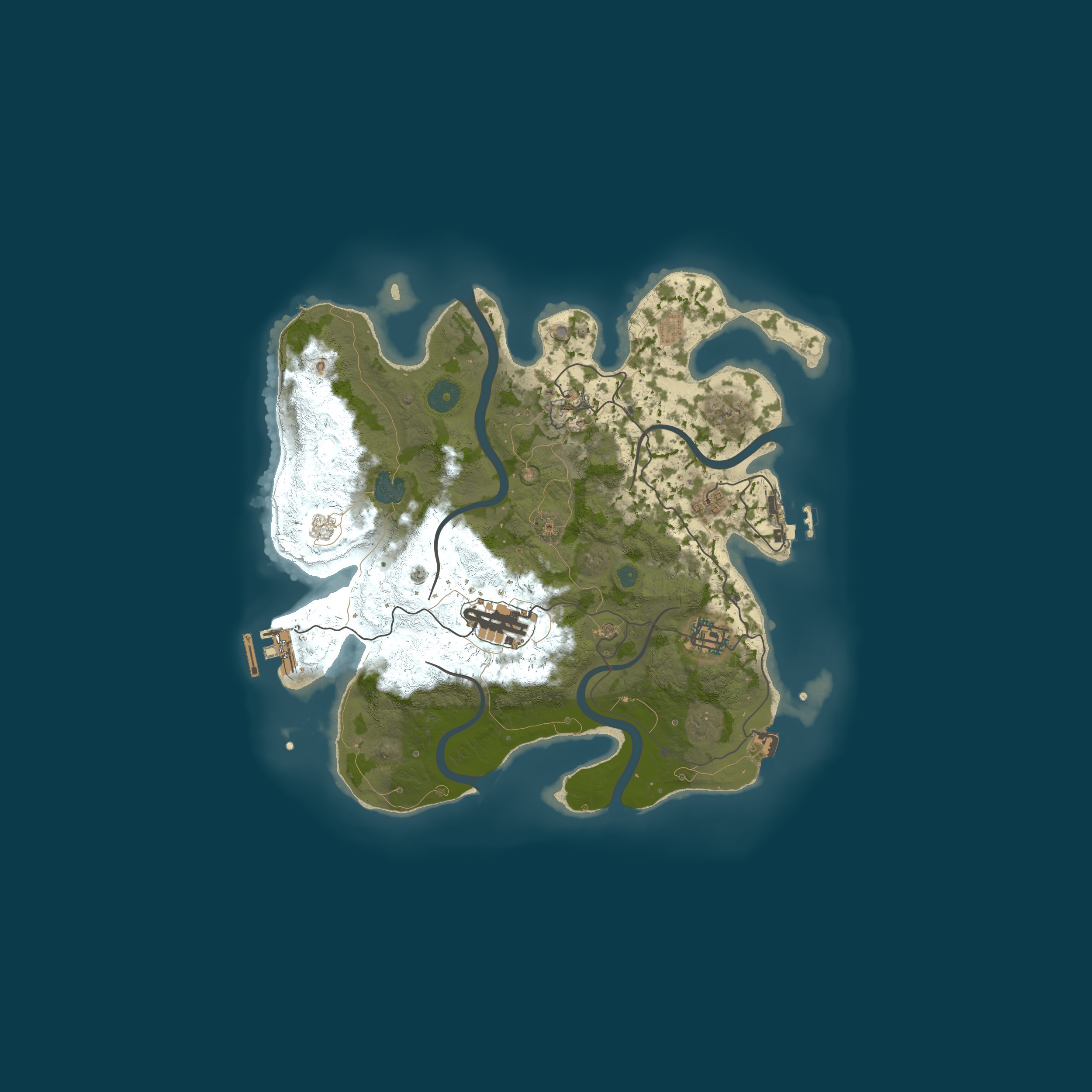 Rust map 3000/895545629