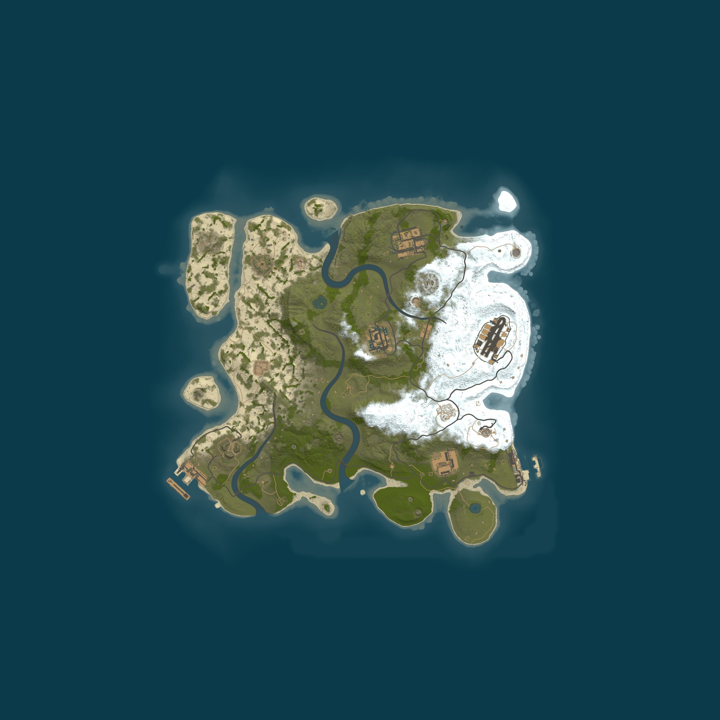 Rust map 3000/69691