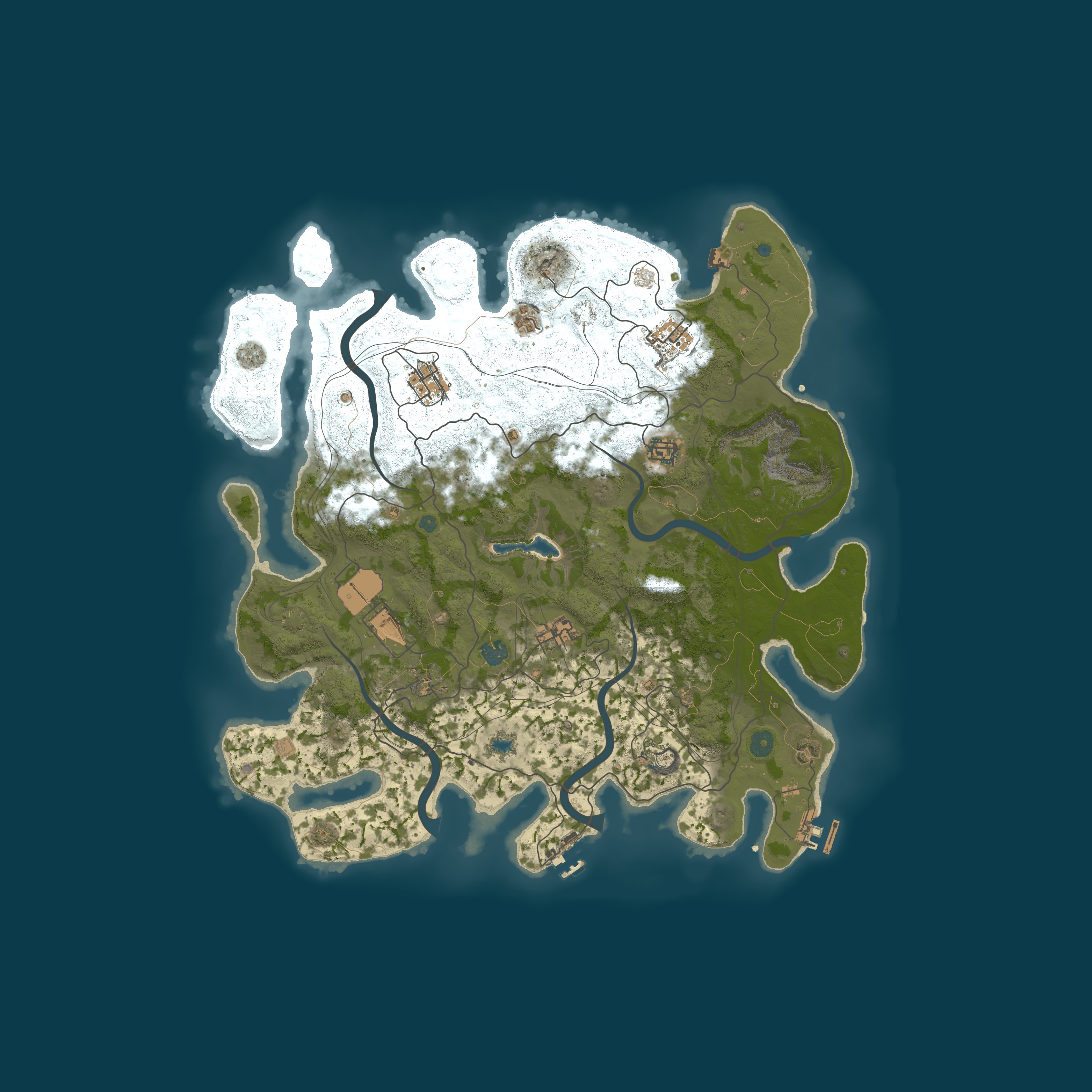 Map for Fusion Rust Server