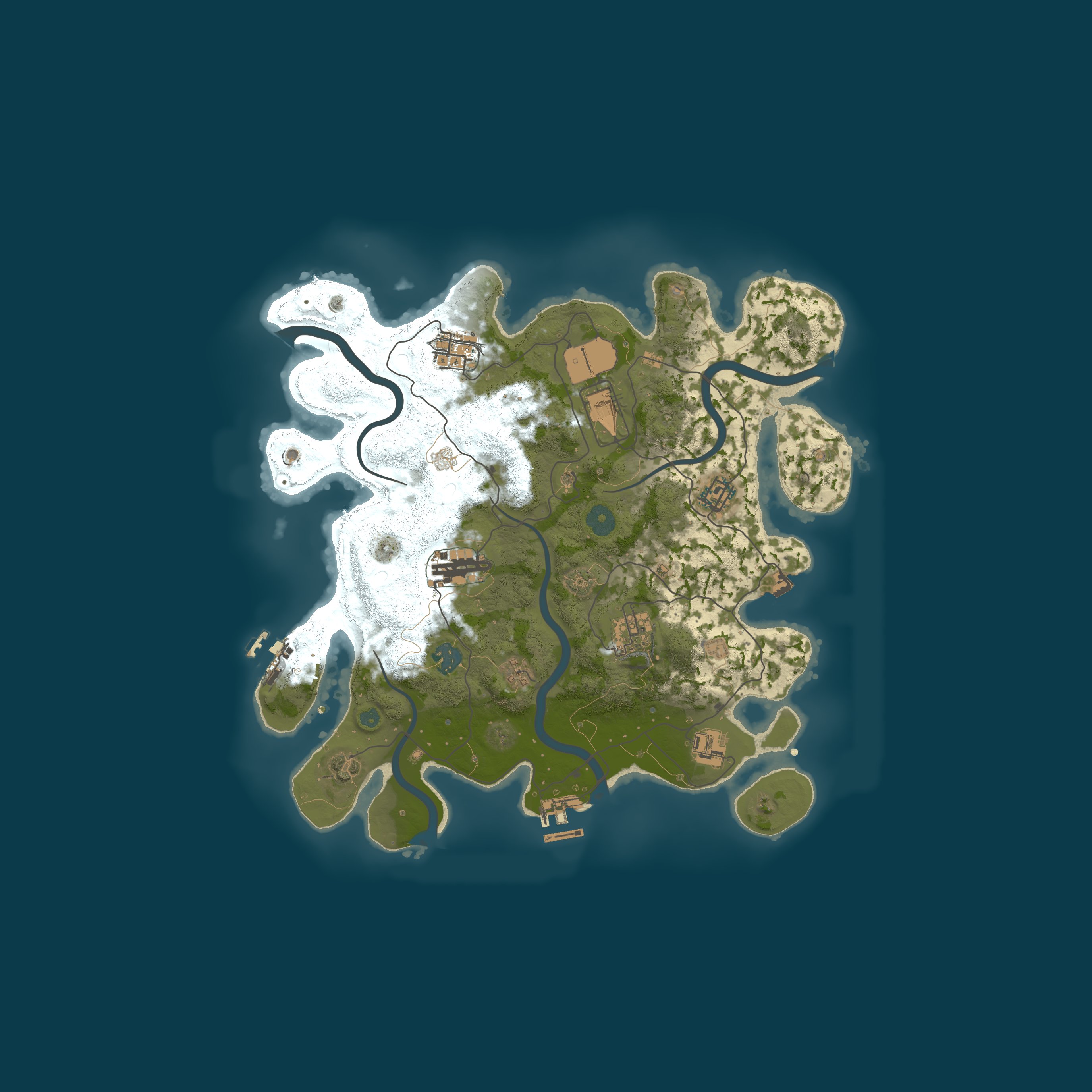 Rust map 3500/281