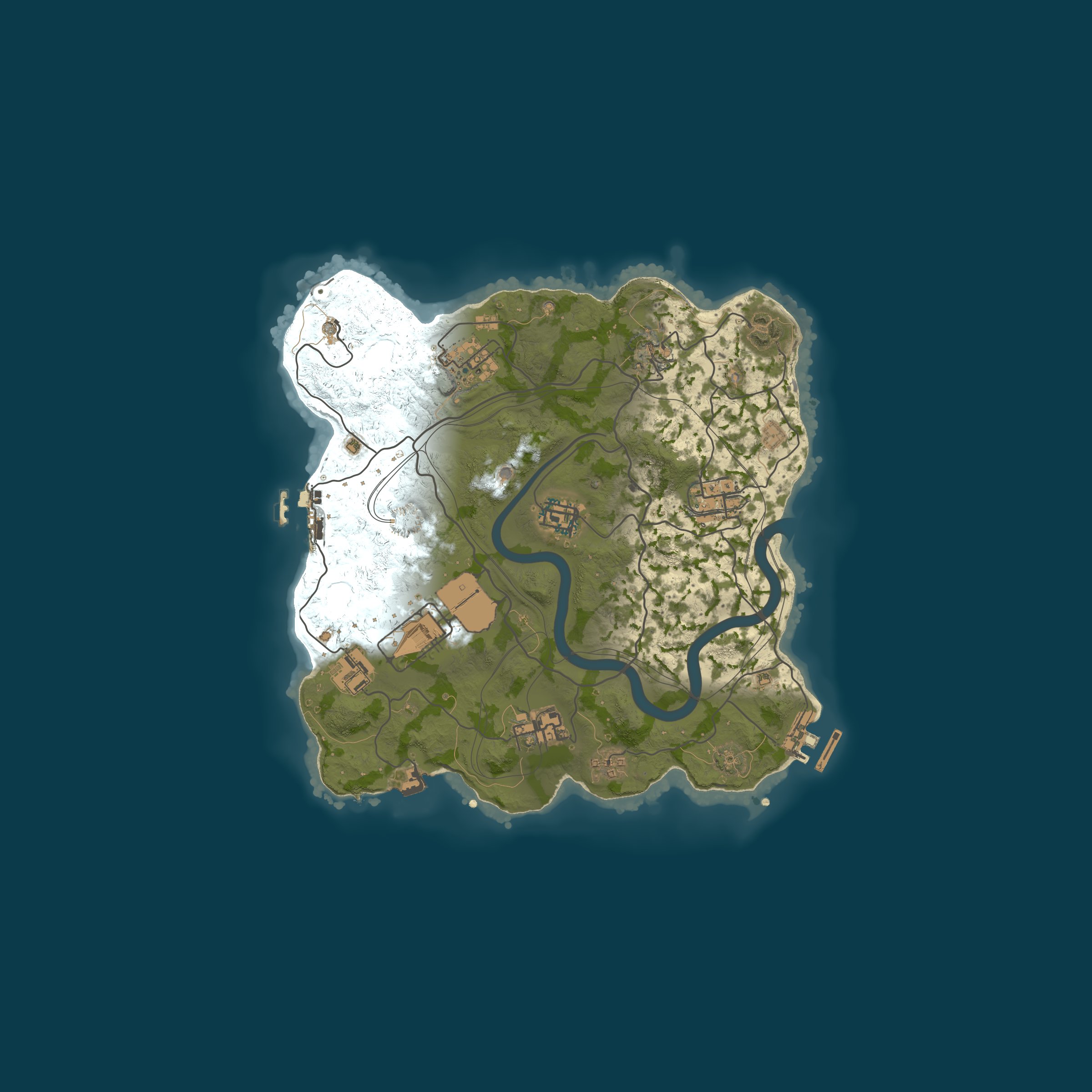 Map for [NA] URBAN NOOBS X2 | VANILLA LOOT | SOLO/DUO | JUST WIPED