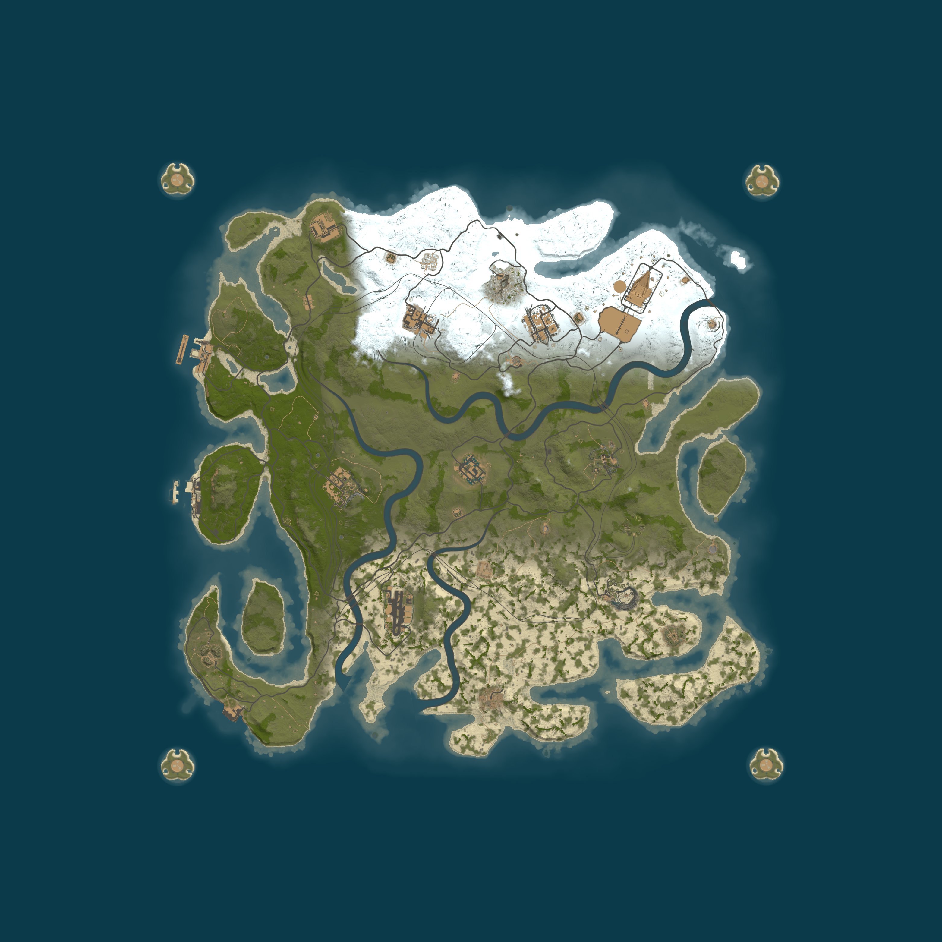 Map for LATAMRUST | FULL PVE | 5X