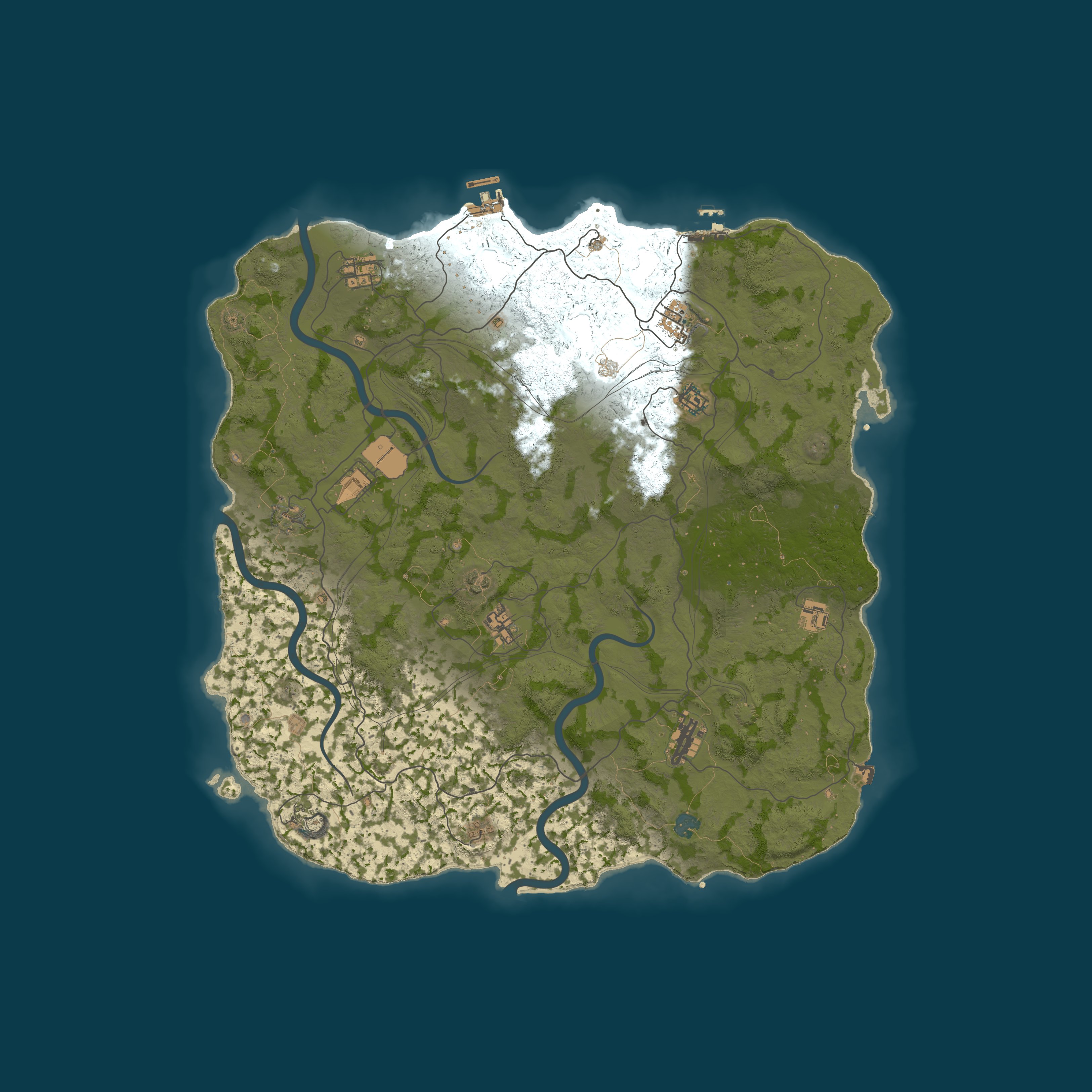 Rust map 4500/1337