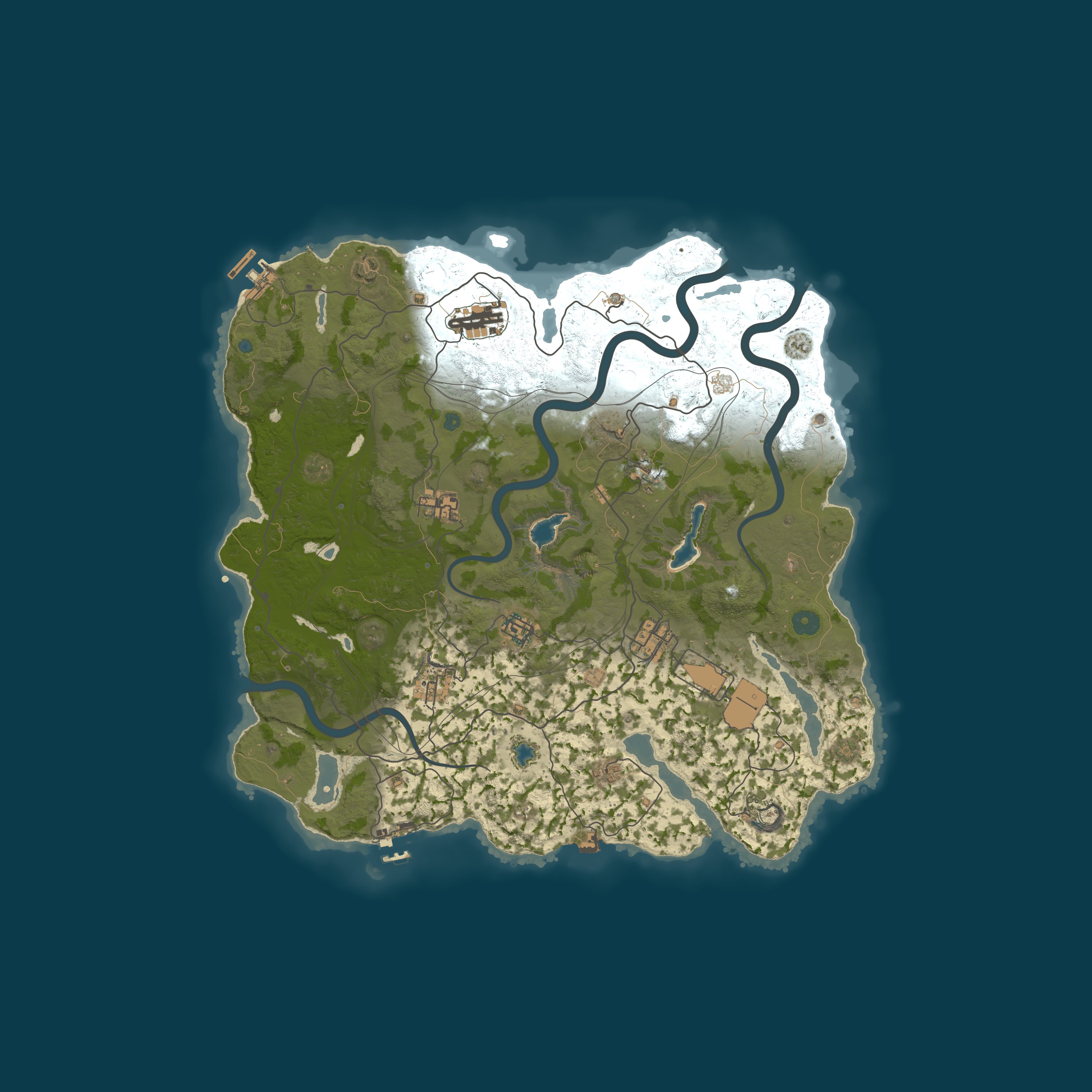 Карта сервера