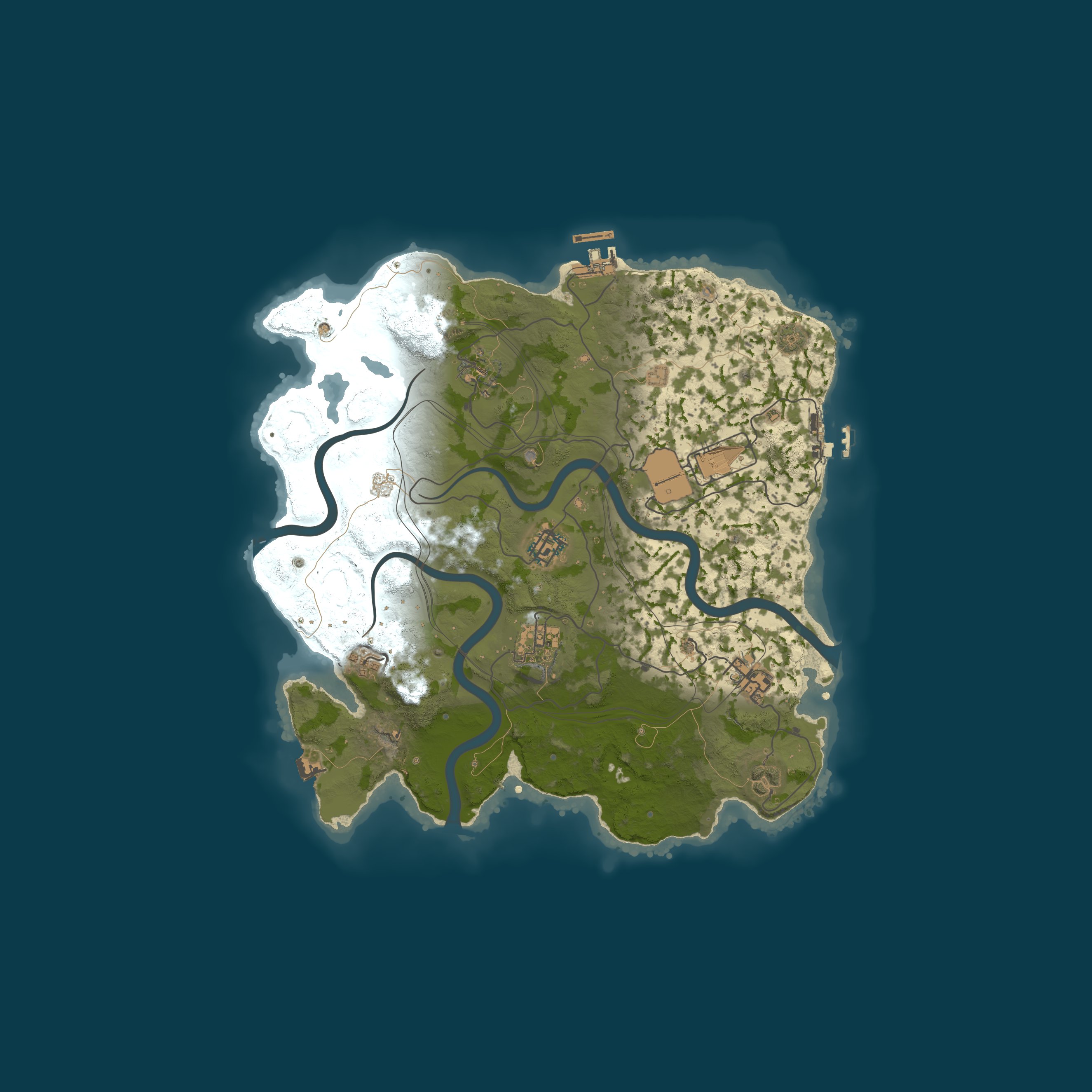 Rust map 3300/1337
