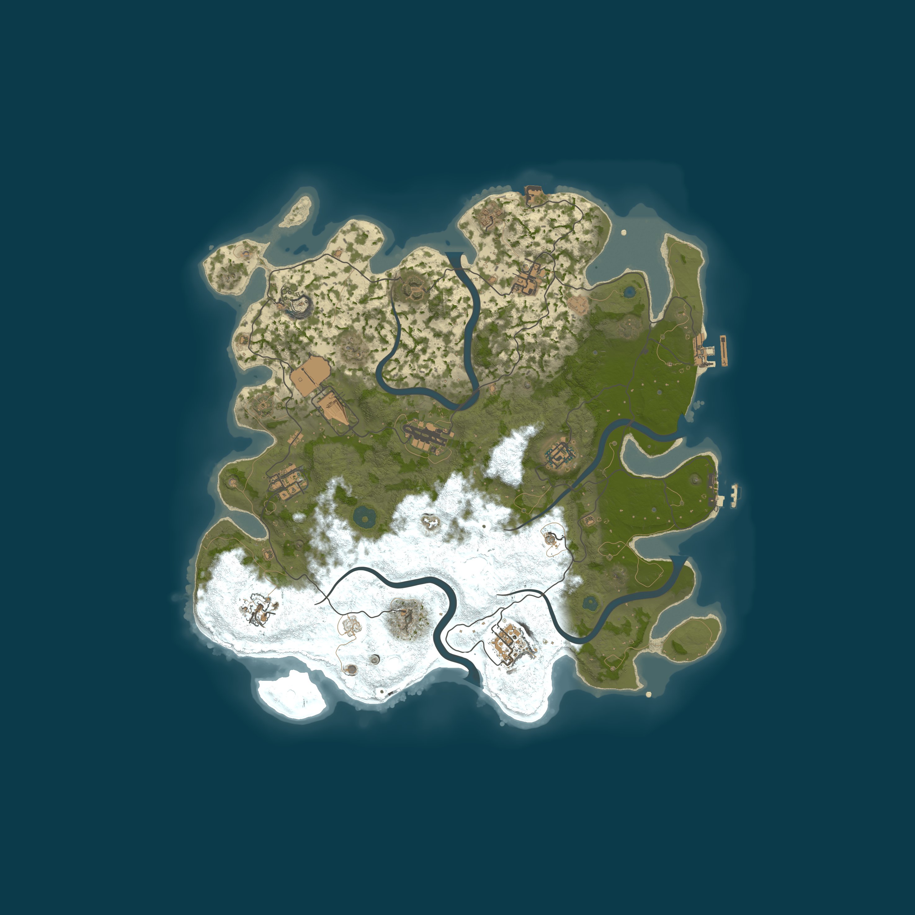Map for EU Rusty Bear 3x Monthly Duo | No Offlines | Noob Friendly | Lo