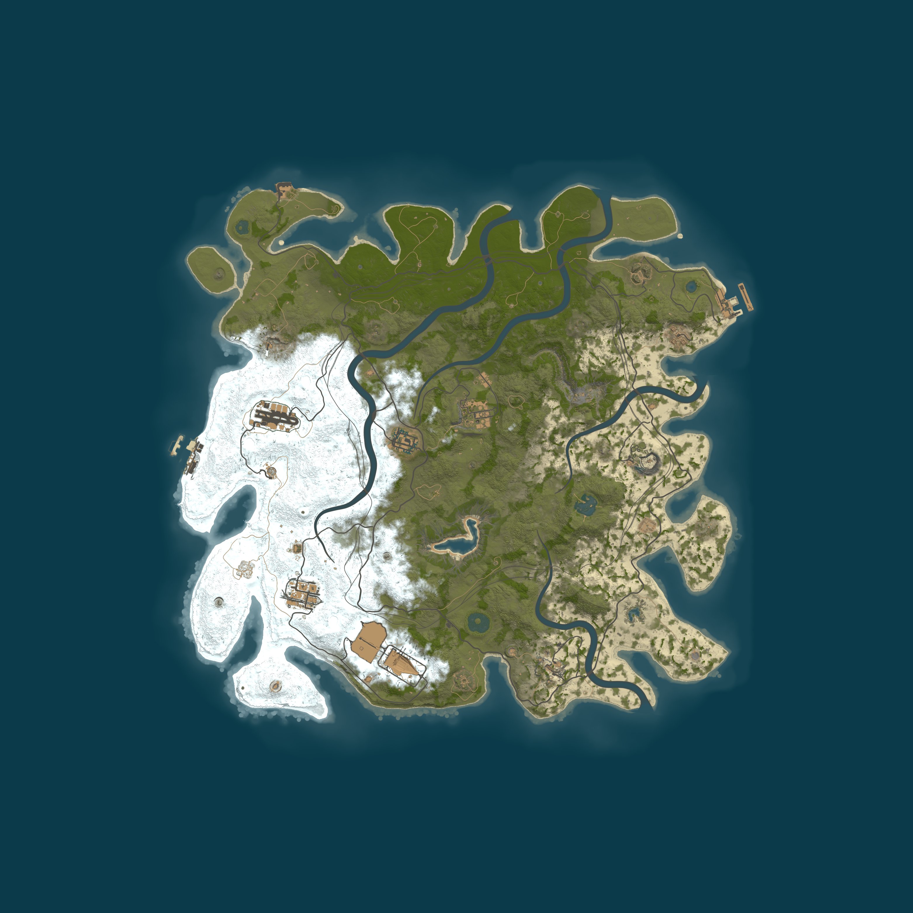 Map for BOBER RUST | СЕРВЕР ДЛЯ НОВИЧКОВ | NO LIM