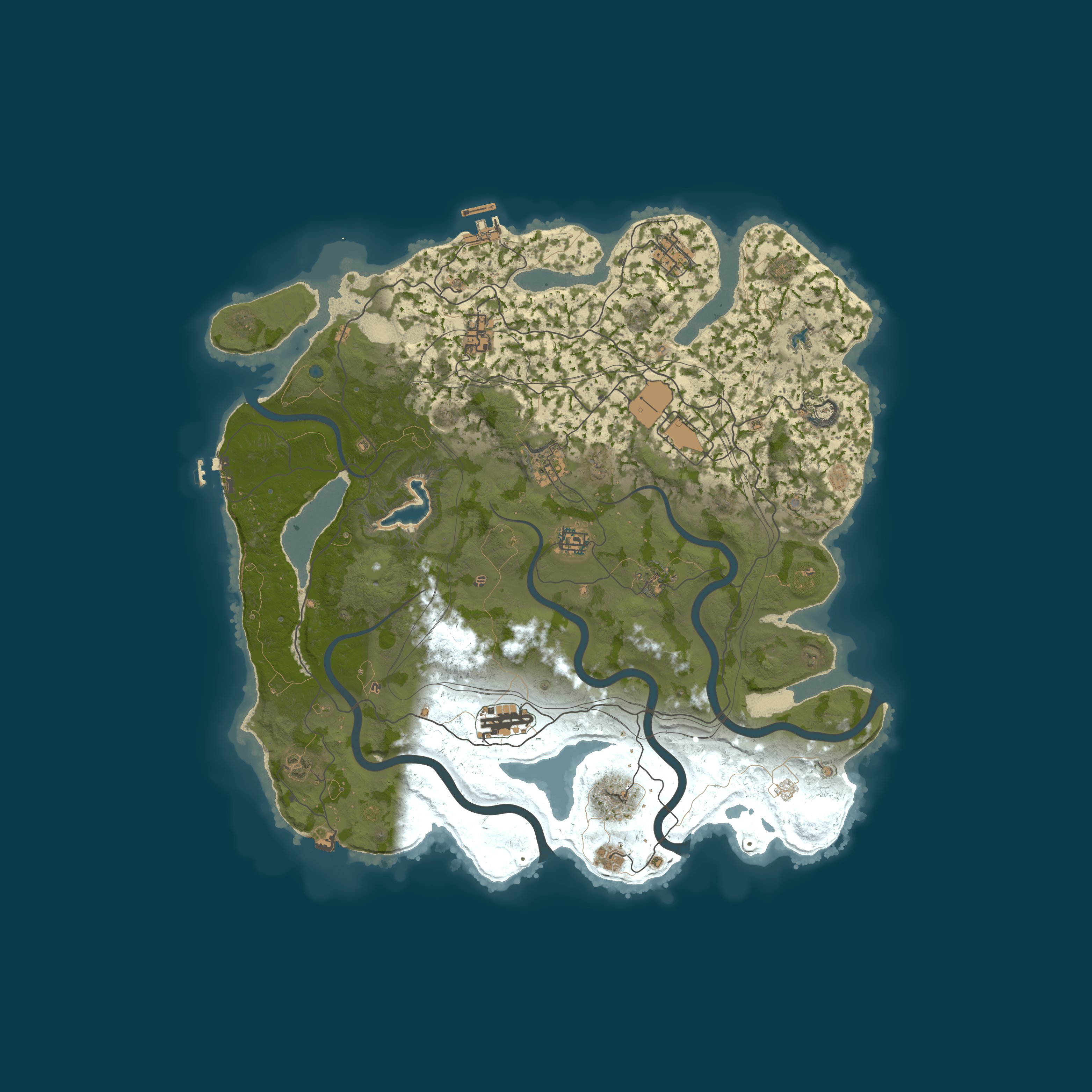 Карта сервера