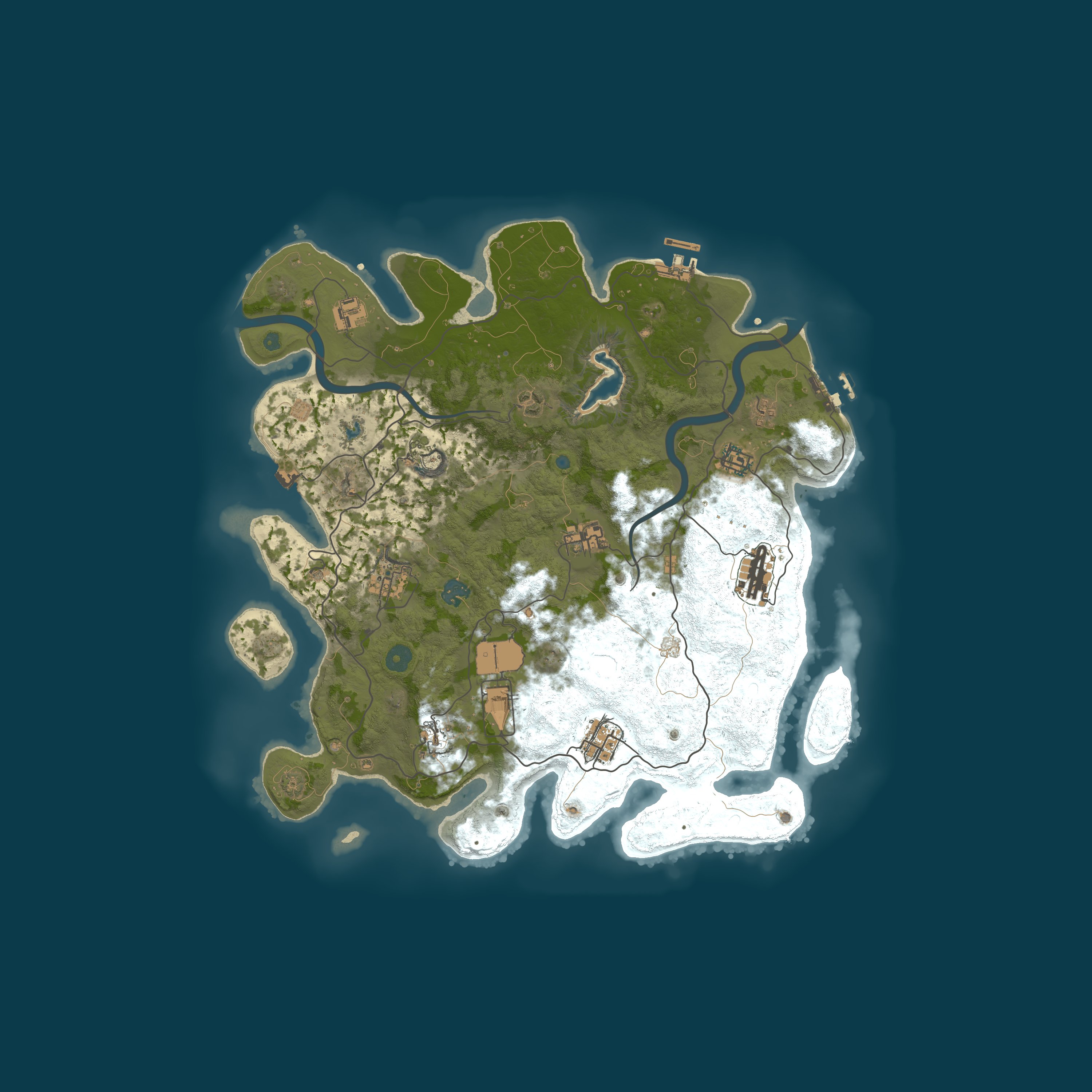 Rust map 4000/5565