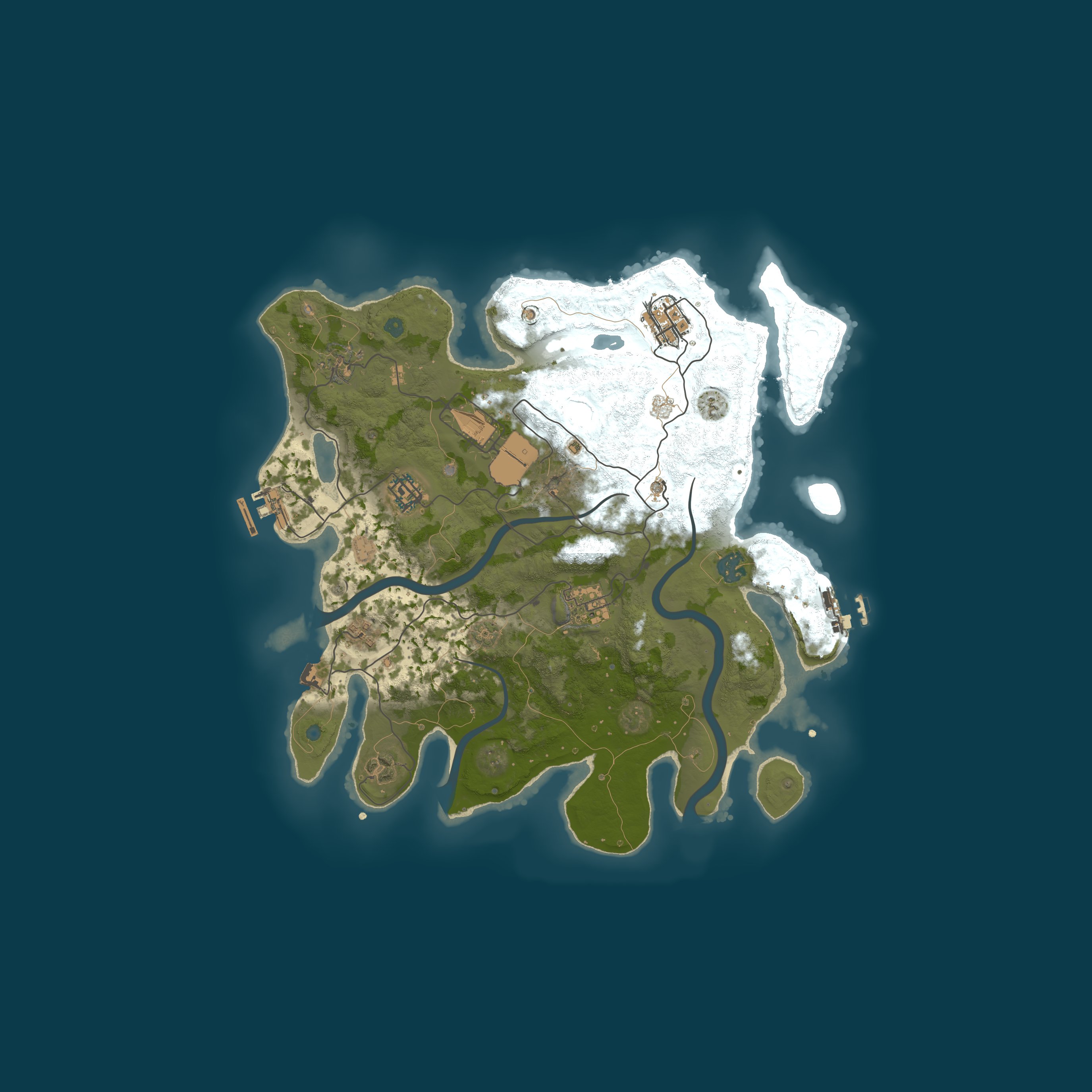 Map for RustXenium (X5|NO LIMIT|FPS+|TP|TRADE) WIPE:14.05