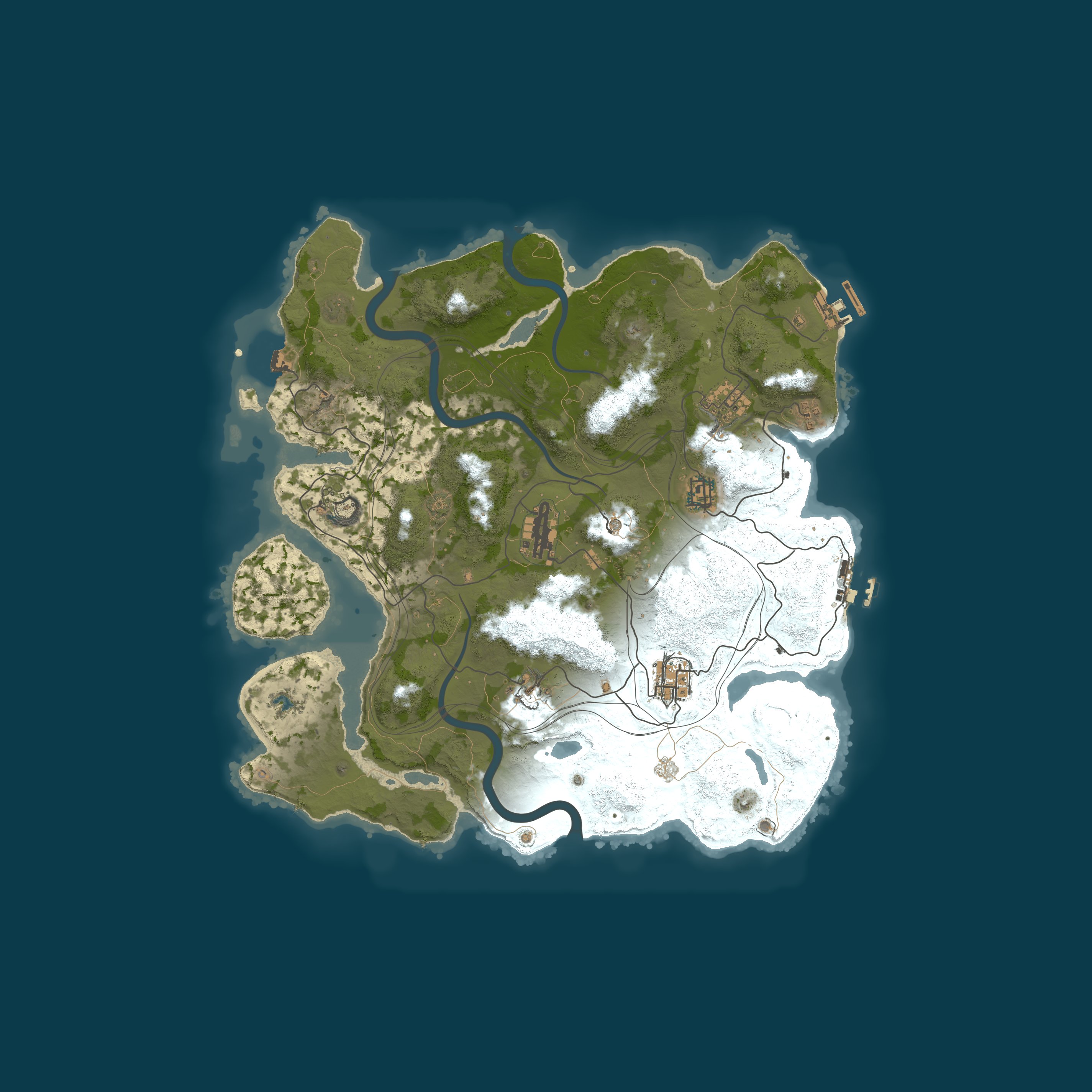 Map for RustSpain.com | EU Ricoy Vanilla (Prizepool)