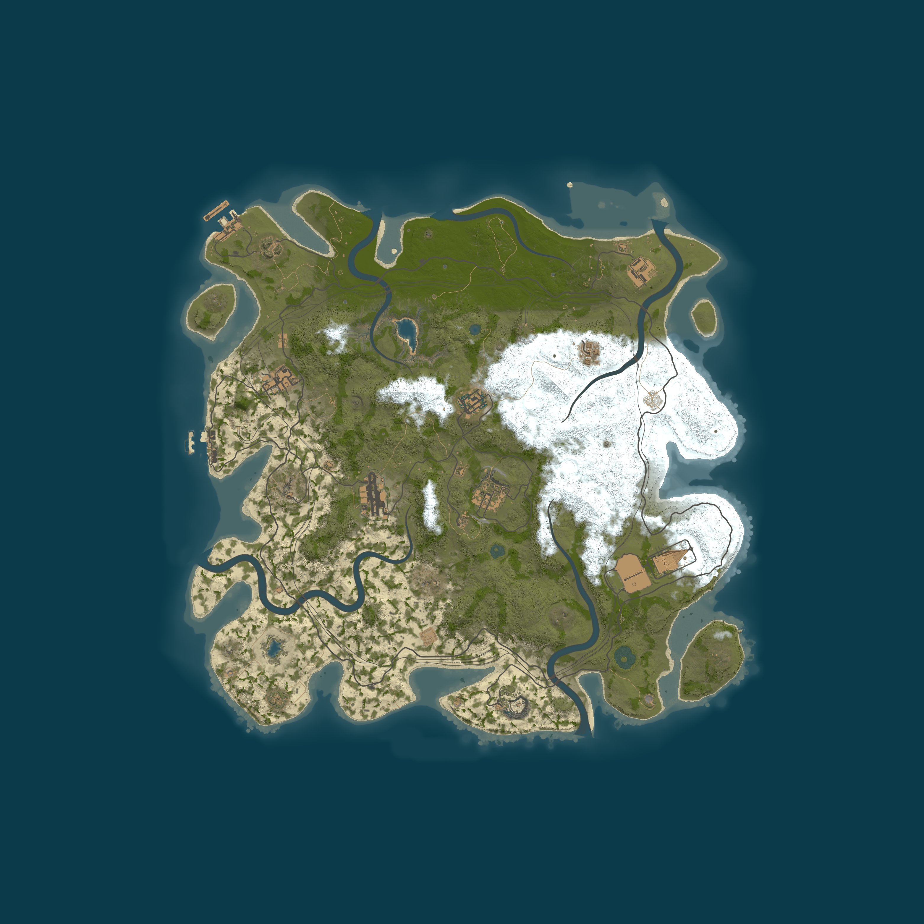 Rust map 4250/1337