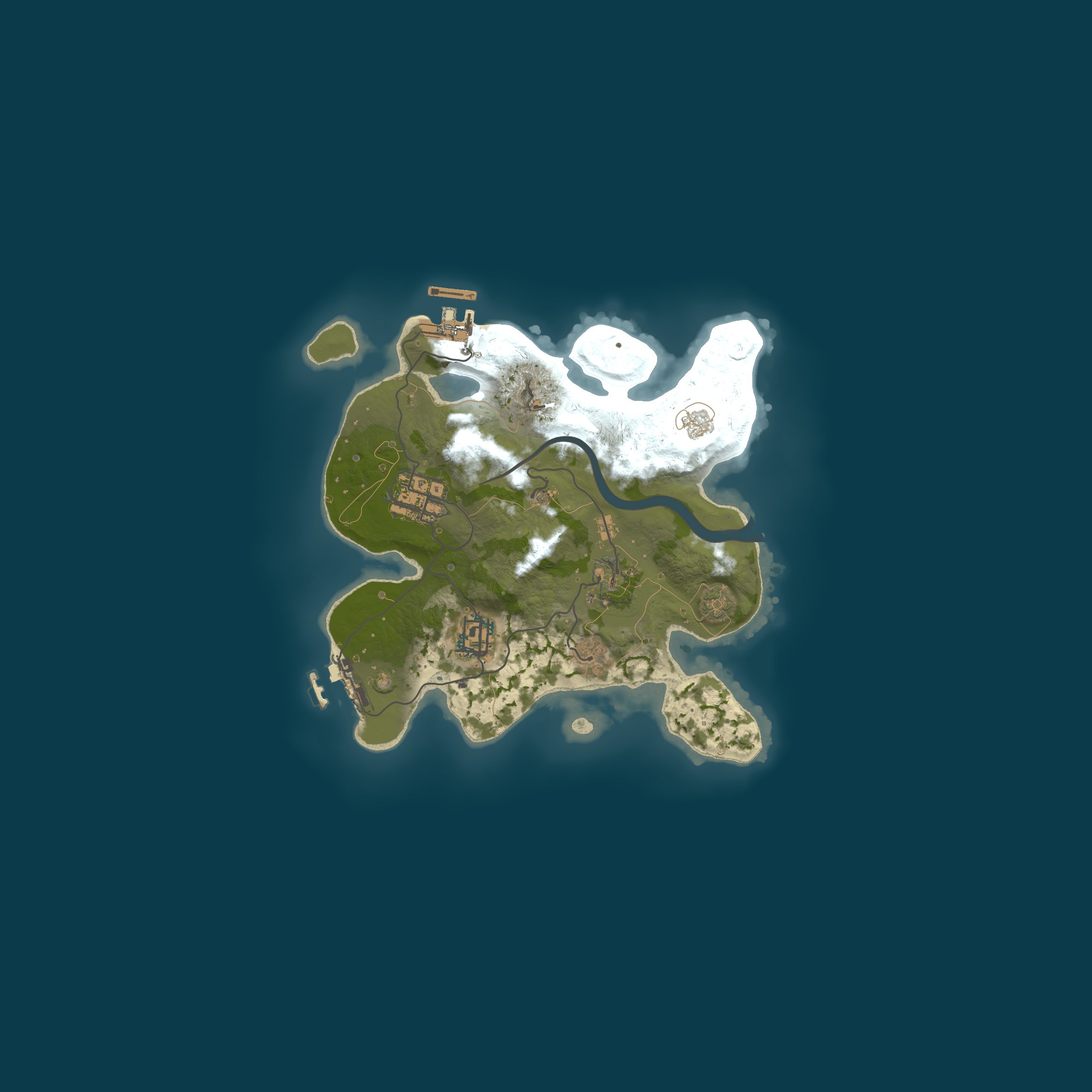 Карта сервера