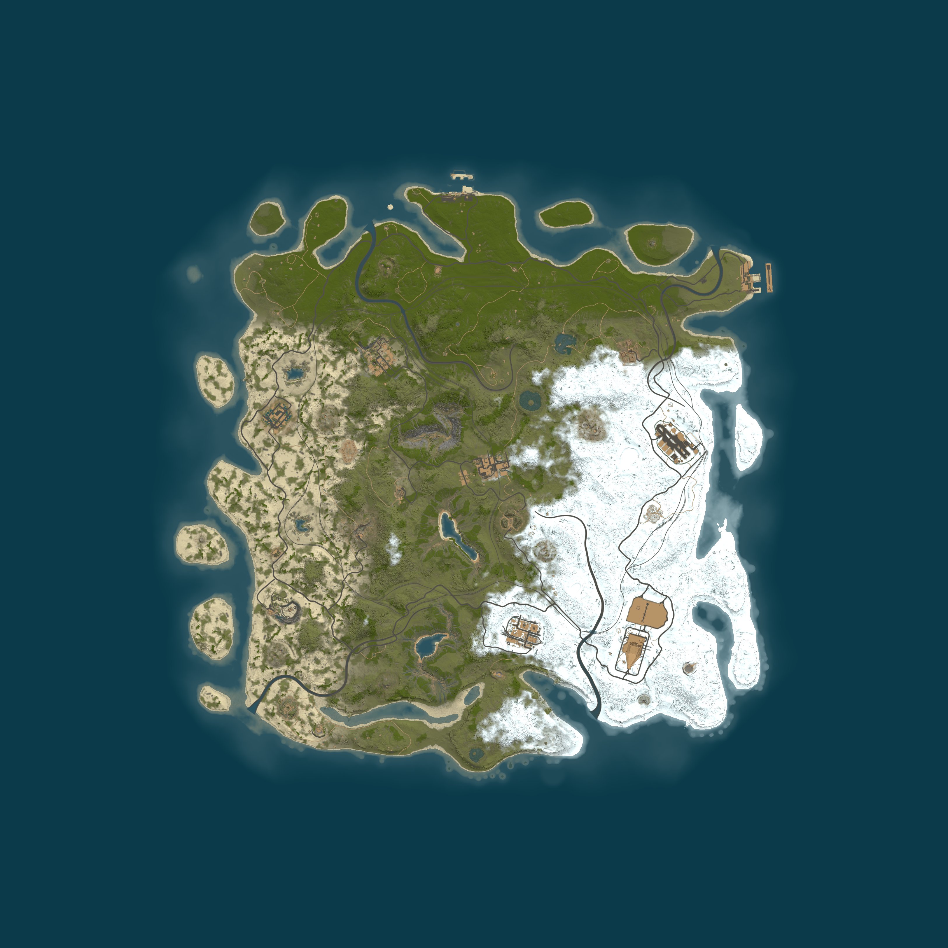Map for Ordinary test server