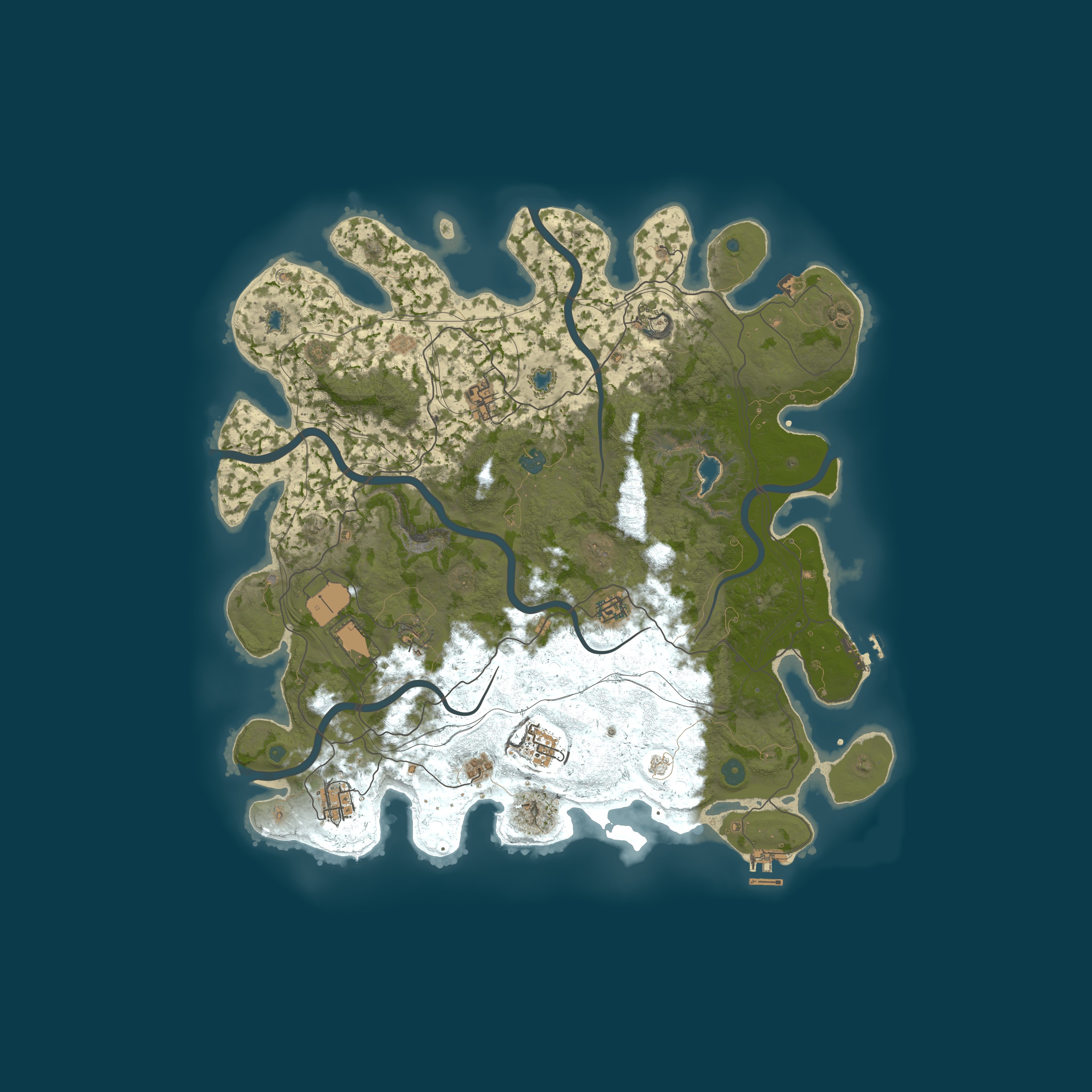 Map for Pine Hosting - Rust Server