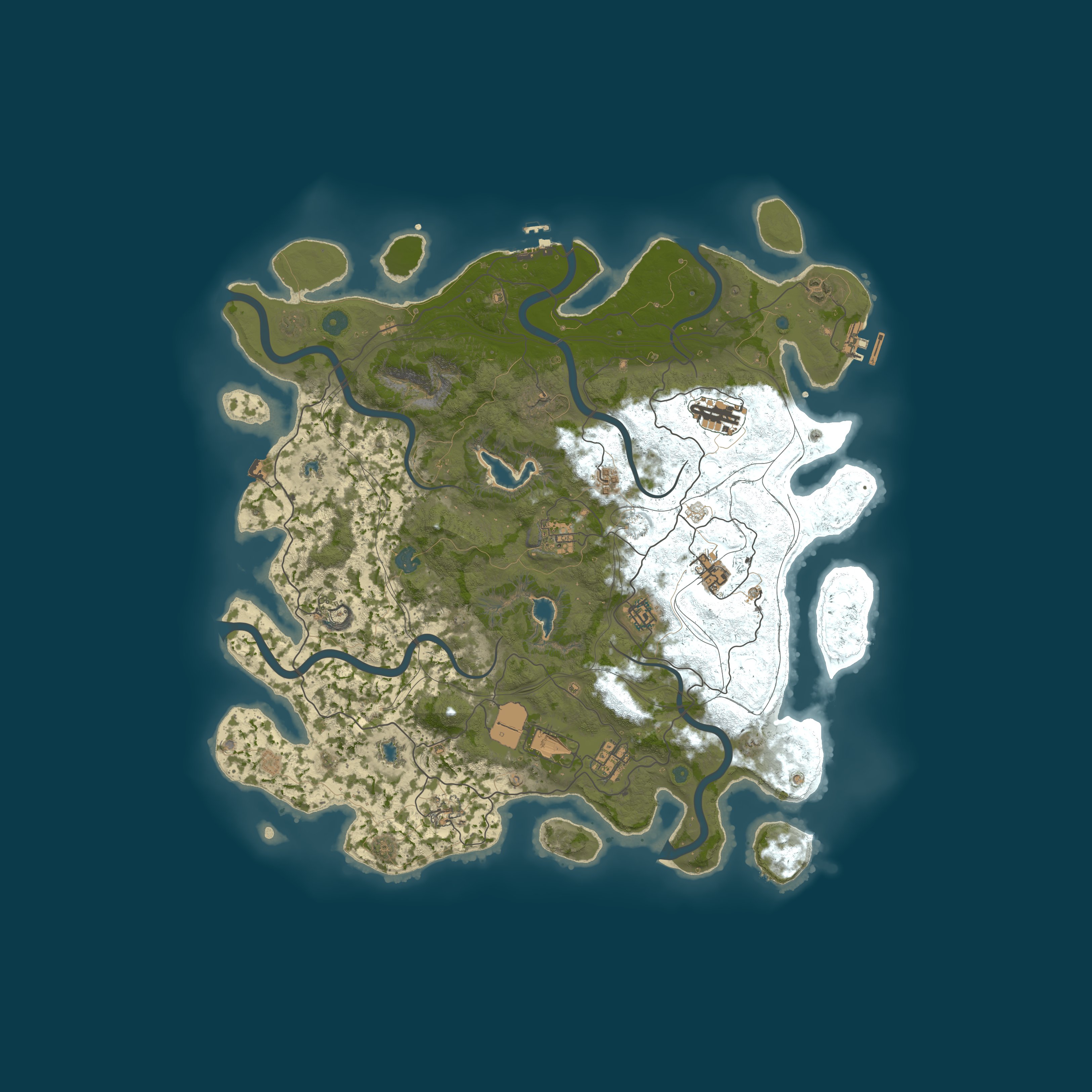 Map for Rangers 5x PVE|Monthly|Backpacks|Raidablebases|CustomWeapons|Sh