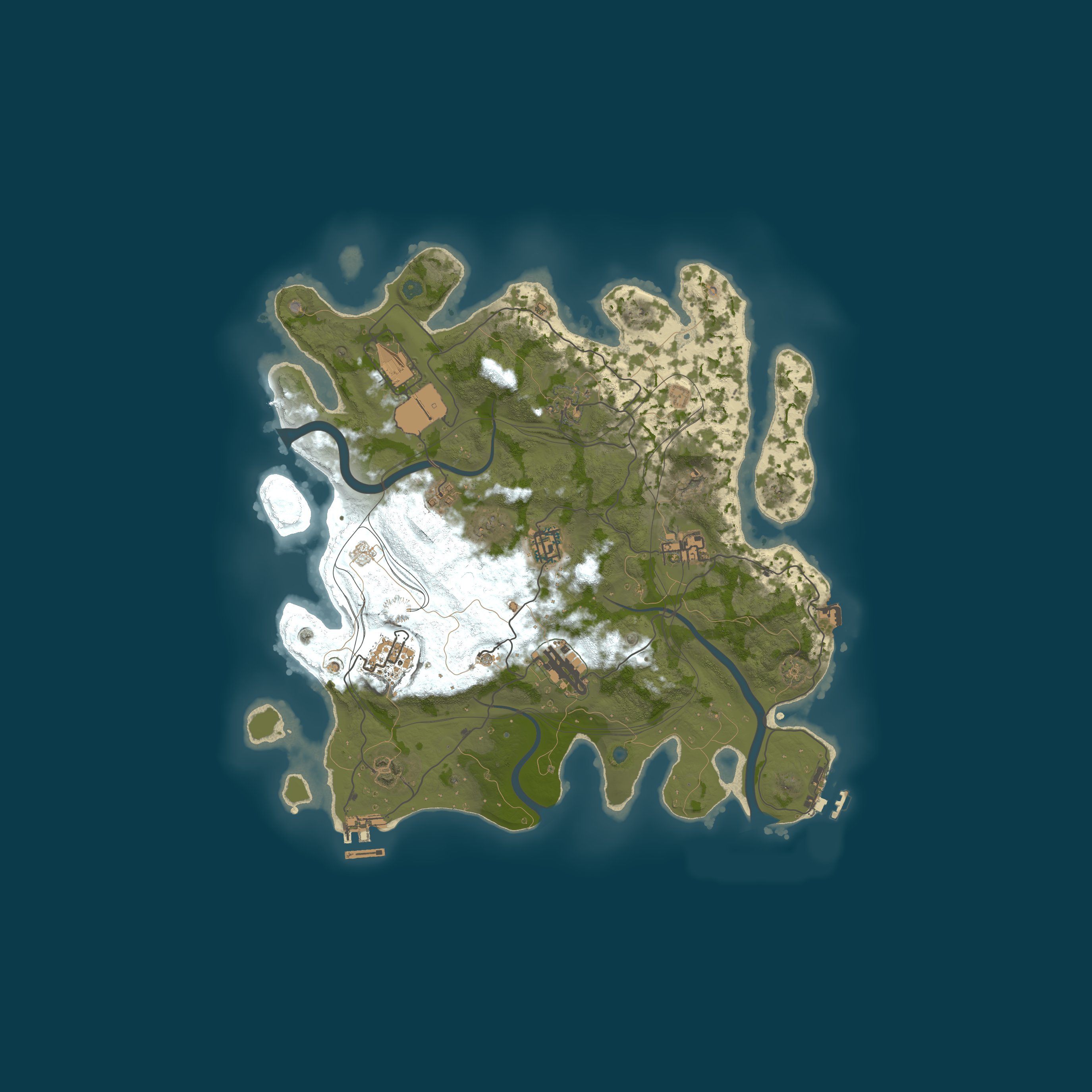 Map for Beam - 2X Friday | Solo/Duo/Trio/Quad | No BP Wipes