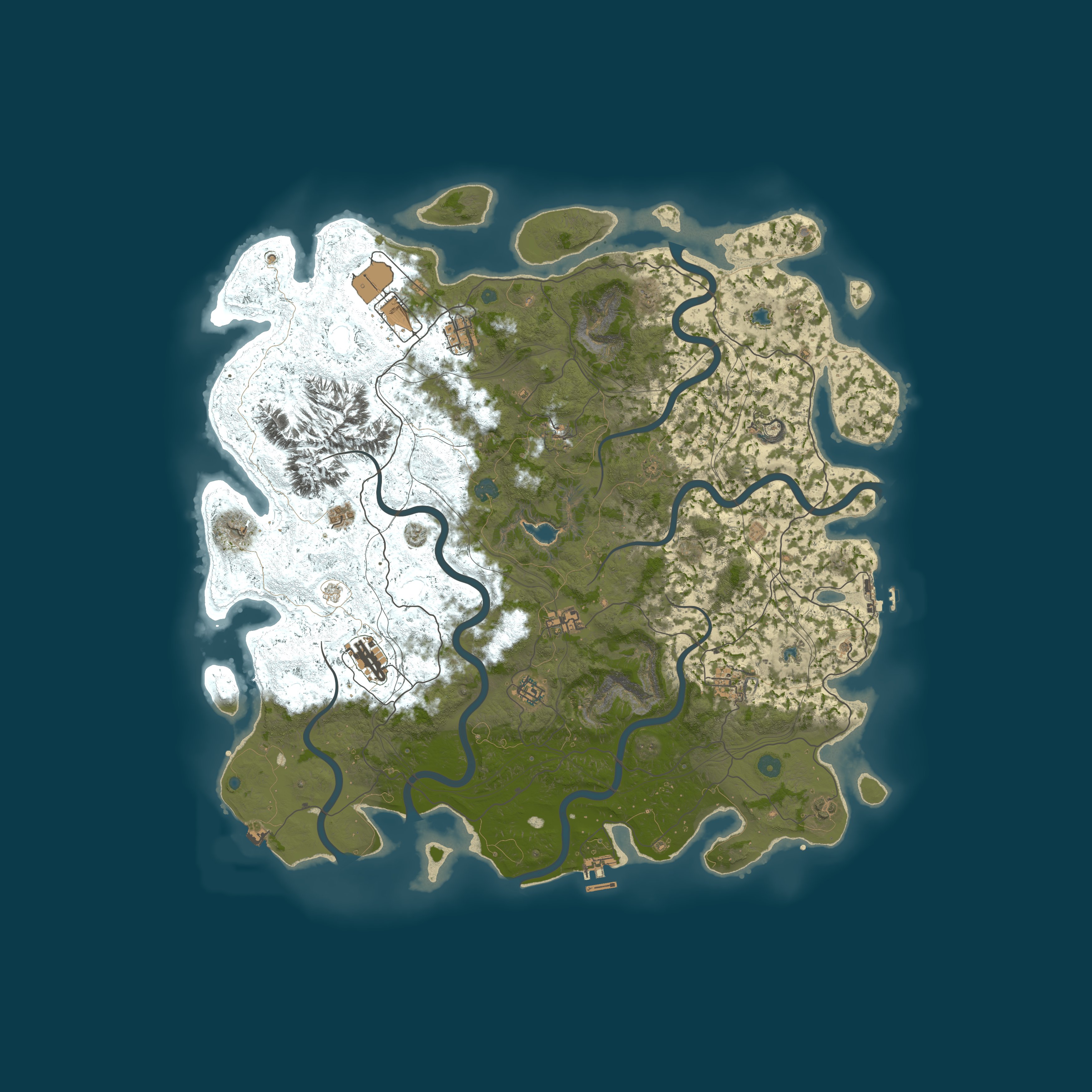 Rust map 5000/3750