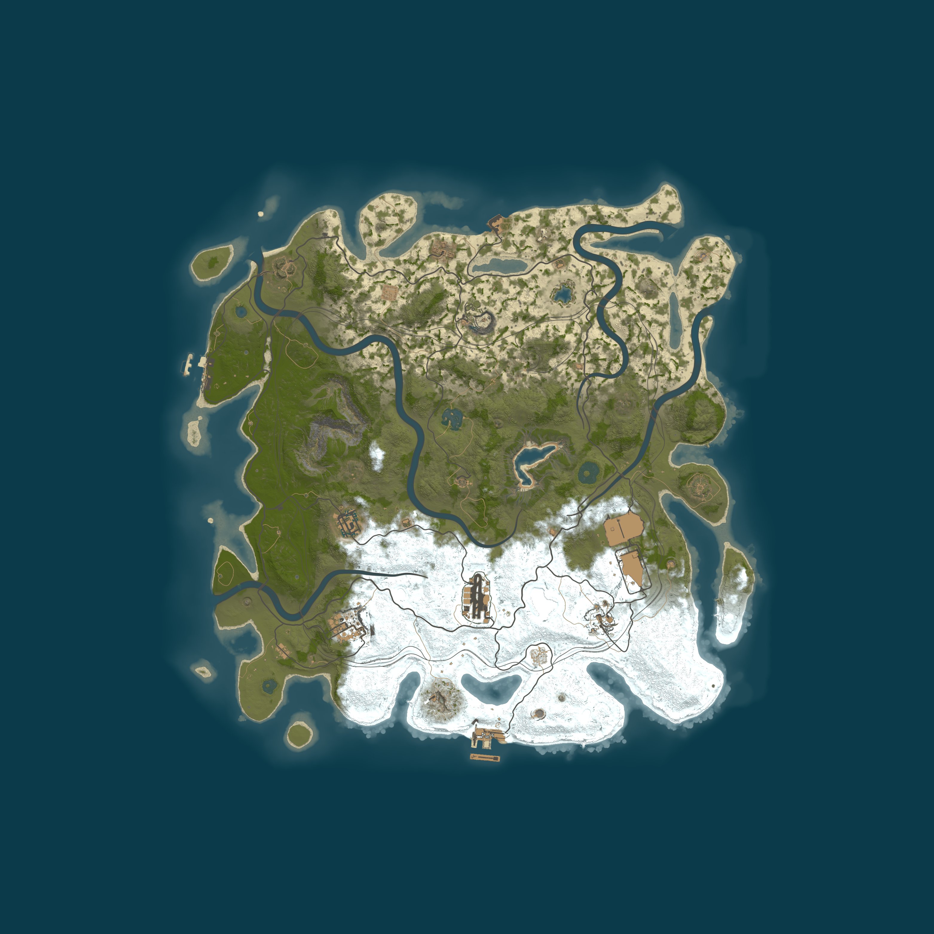 Карта сервера