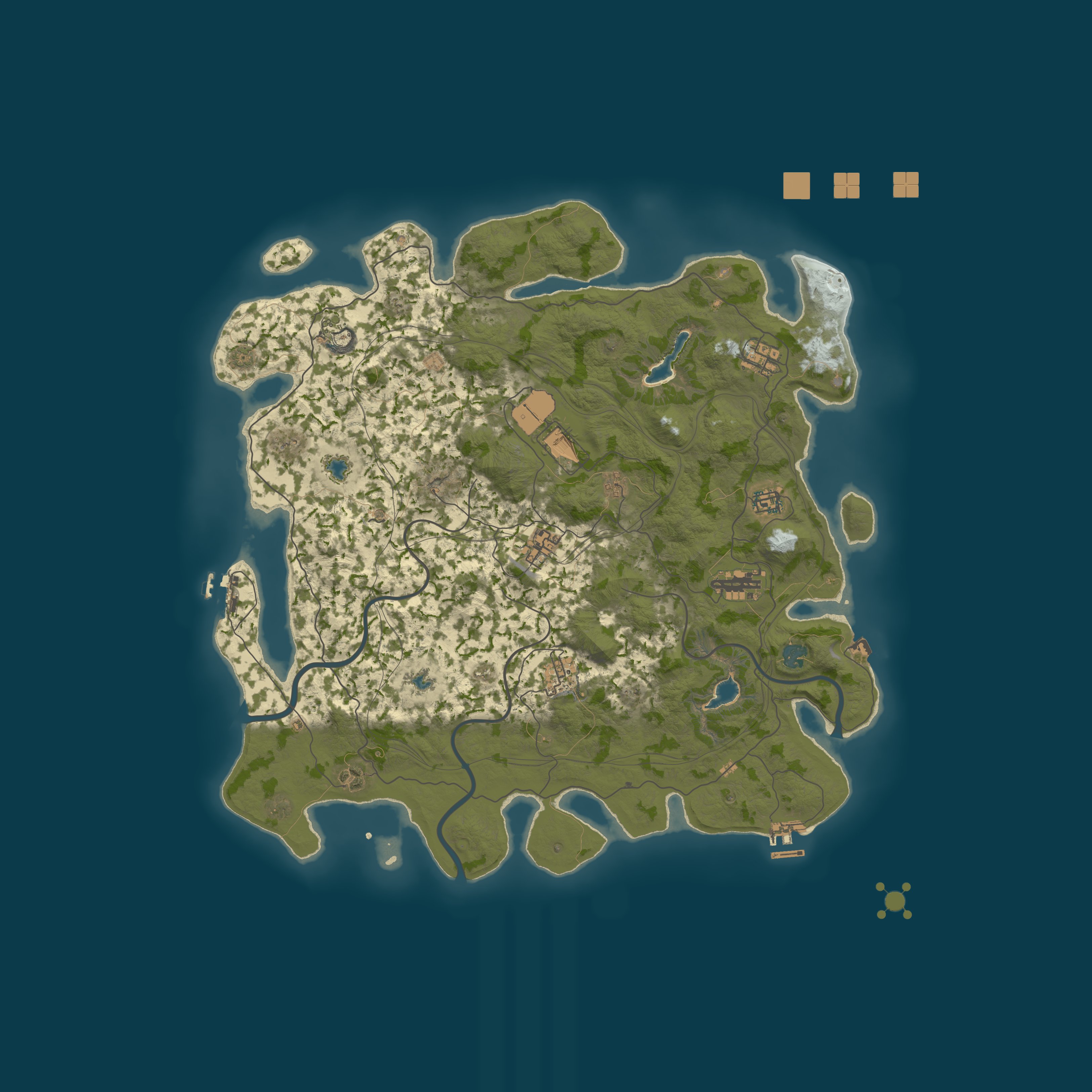 Map for Fear the Brad x50 gather 10x loot - custom heli/brad + legendar