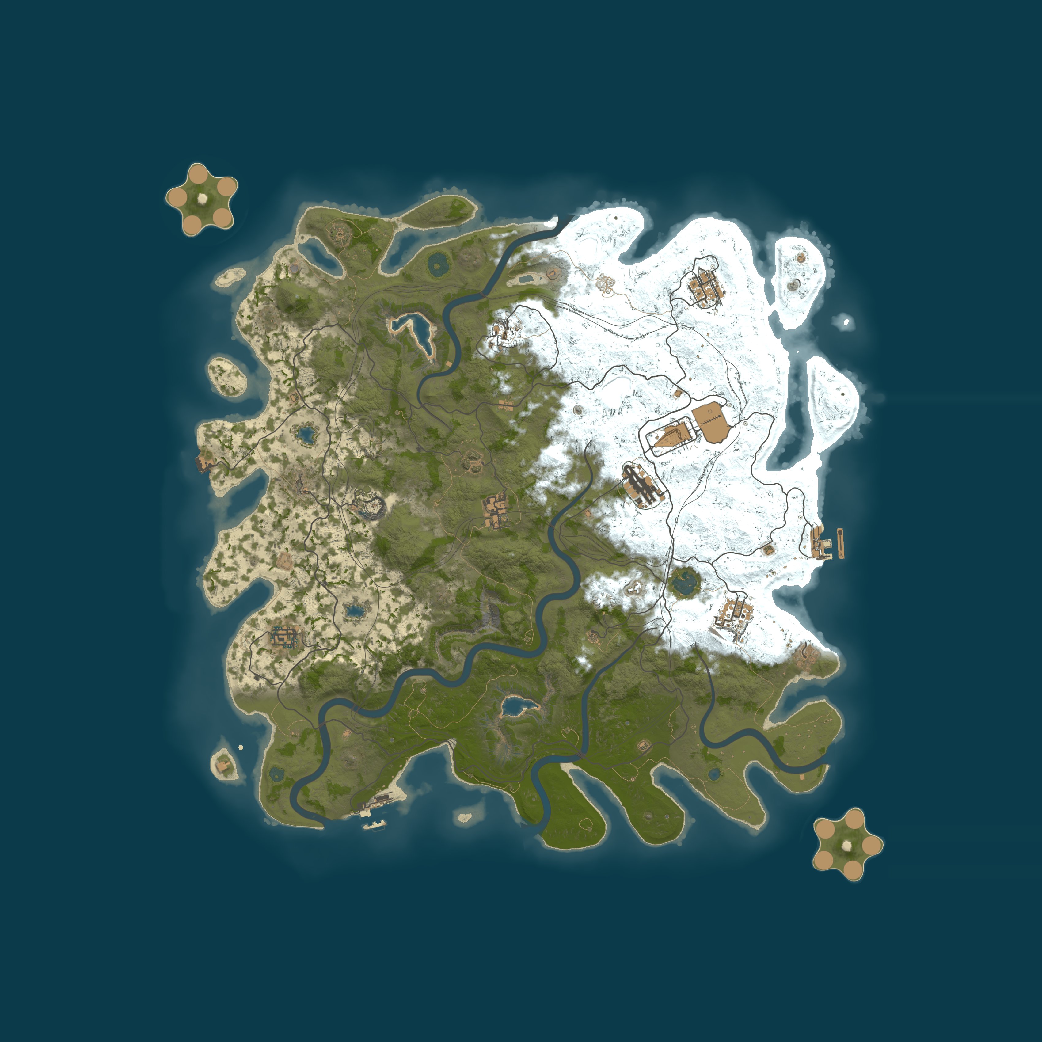 Map for [HUN] RustHaven [PVE]