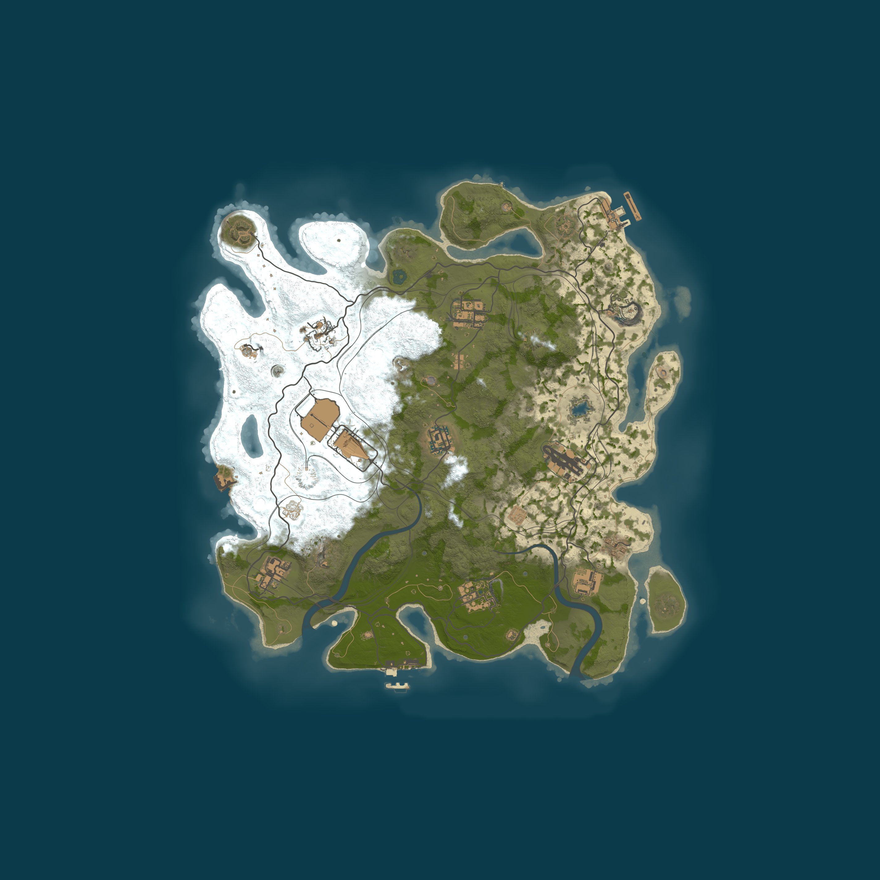 Rust map 3700/1337