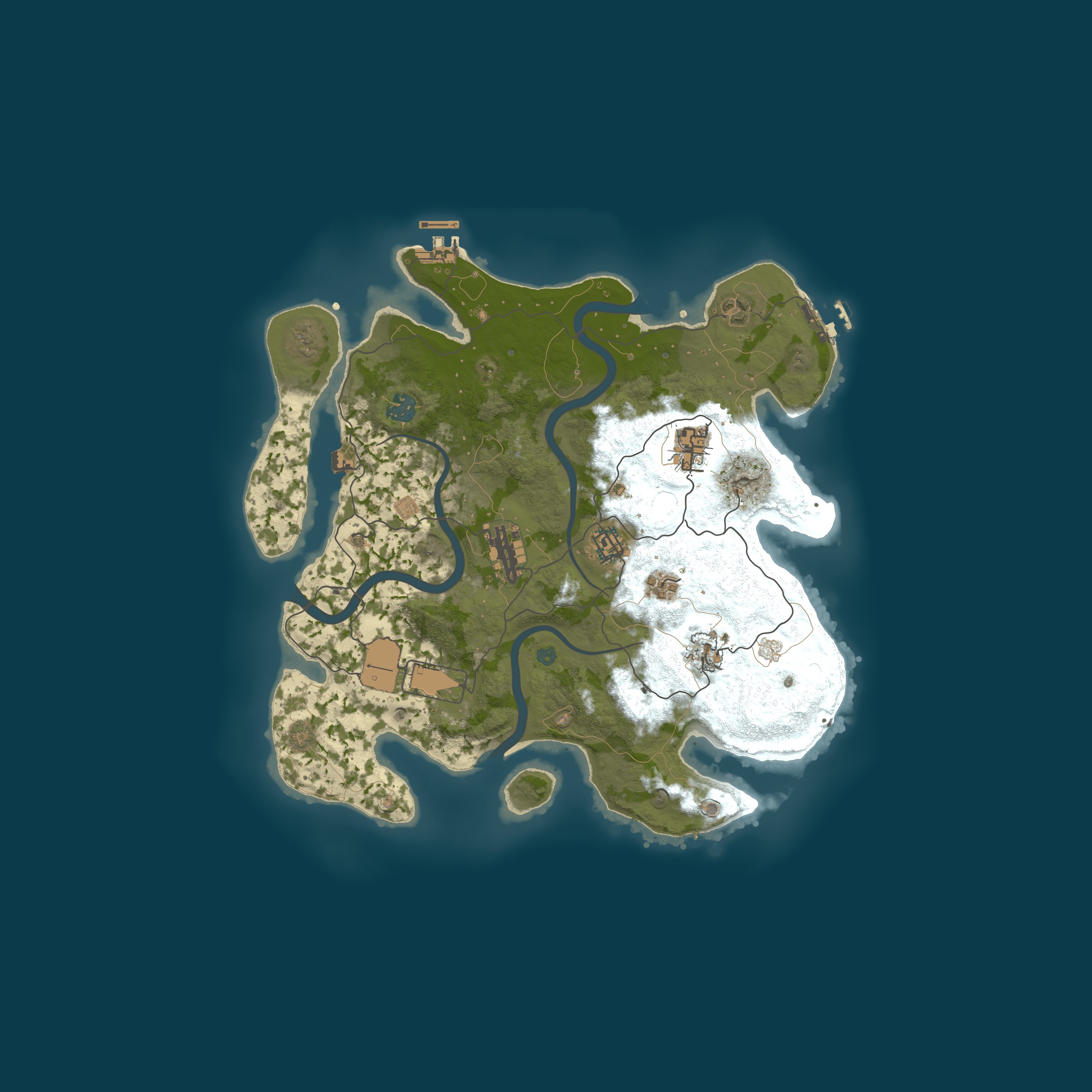 Map for [EU] Rust-France - 2x vanilla | Solo ONLY | FULLWIPED 21/03 21.