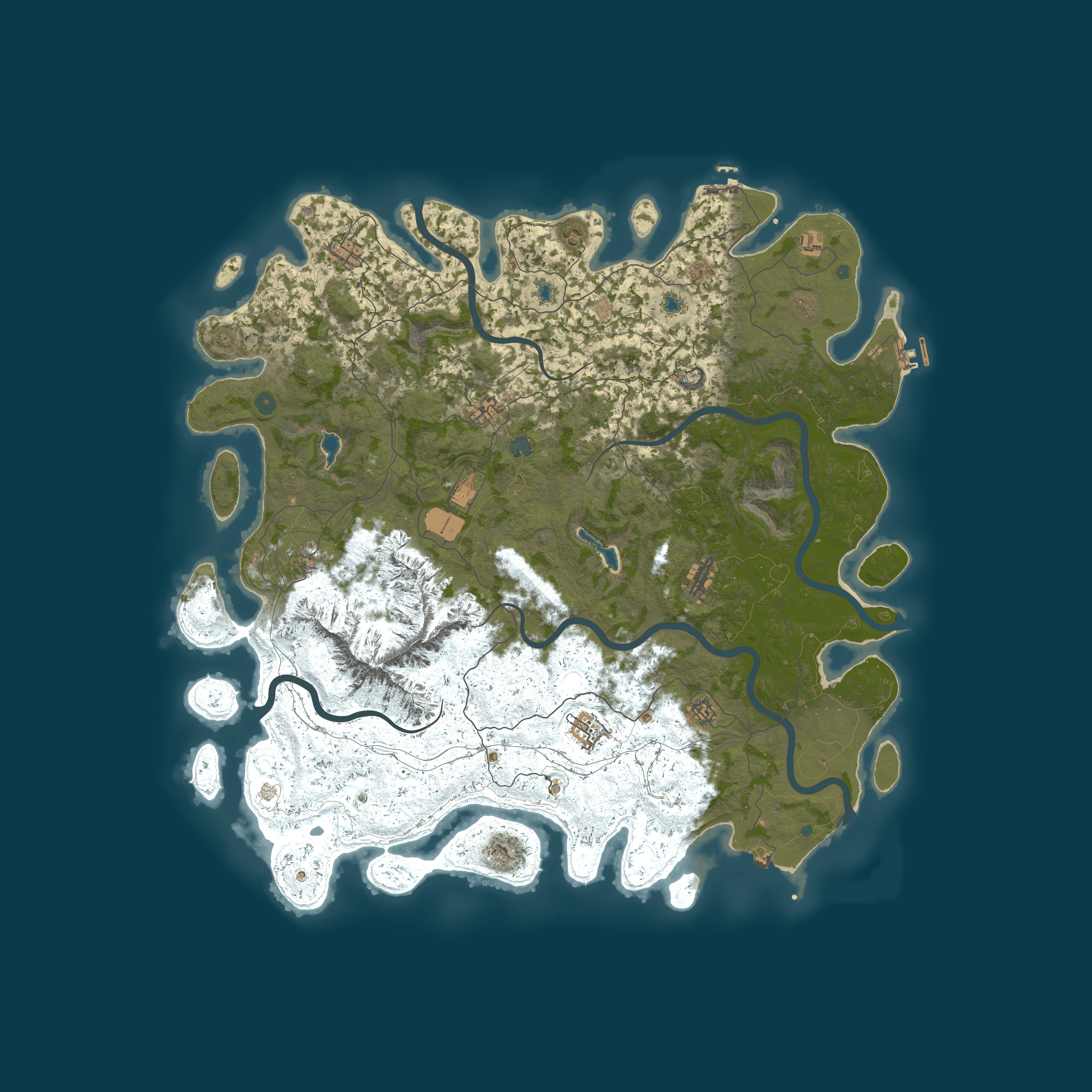 Map for Rusty beer bottle caps 2