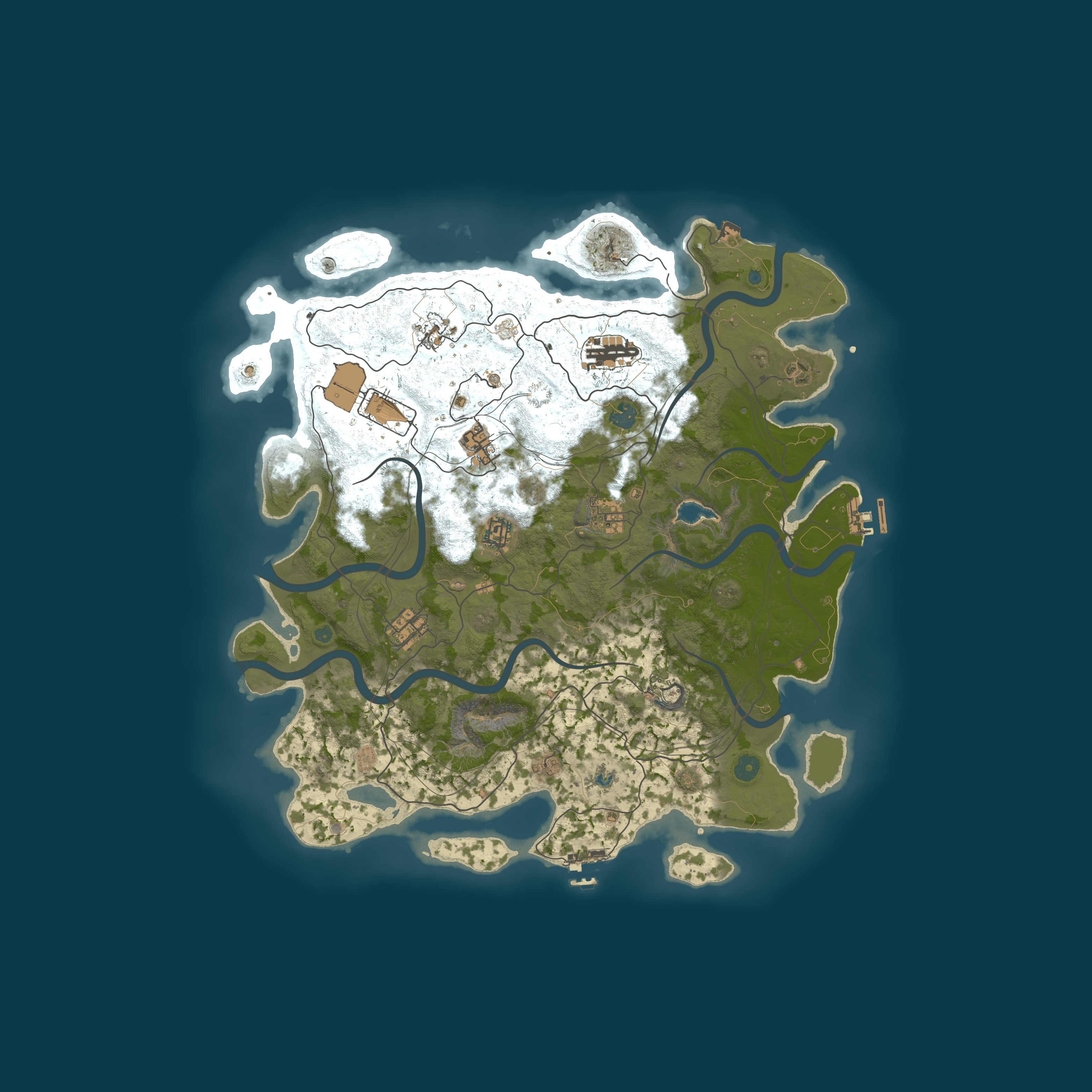 Map for [2x PvE] Big Pete's House of Rust | NOOB FRIENDLY