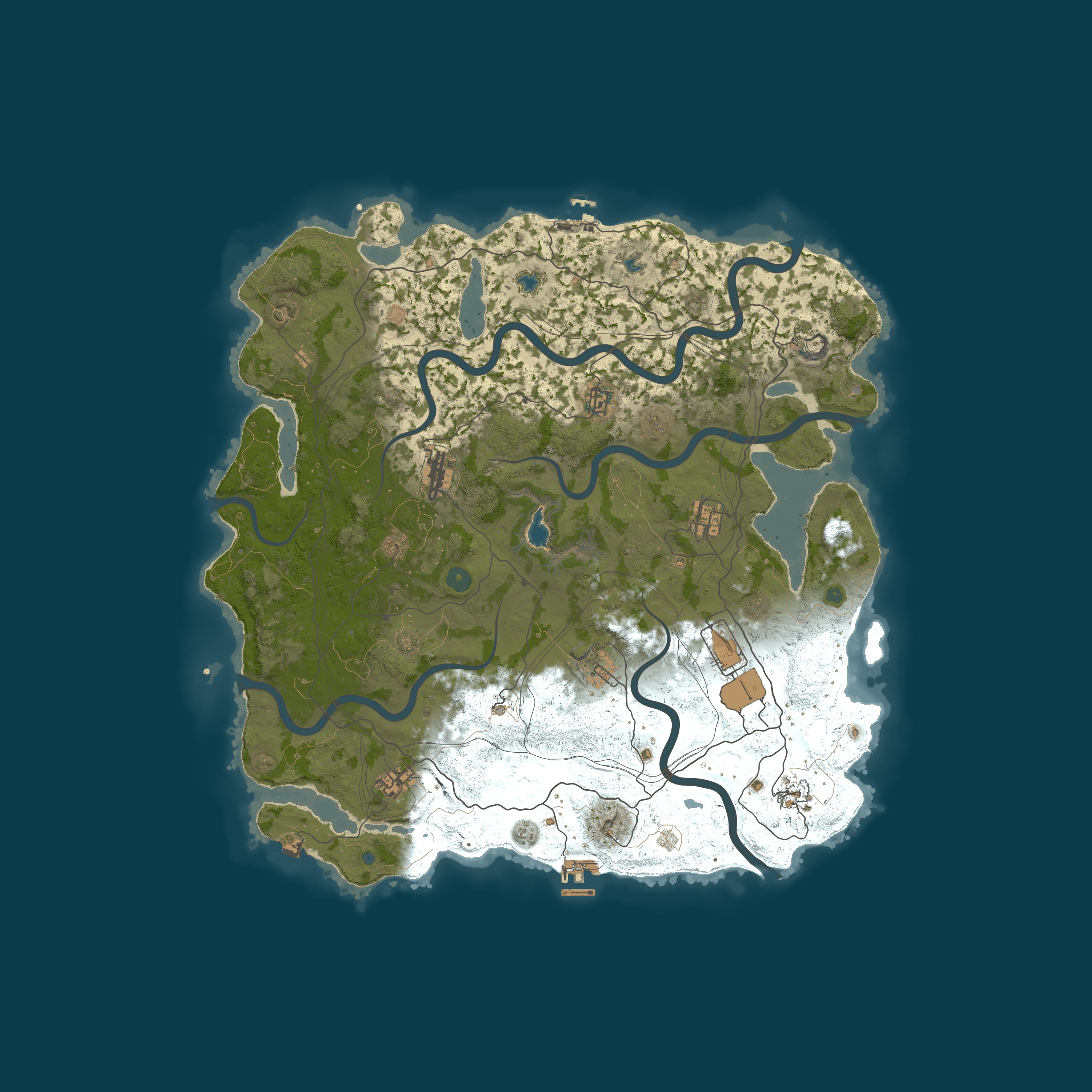 Карта сервера