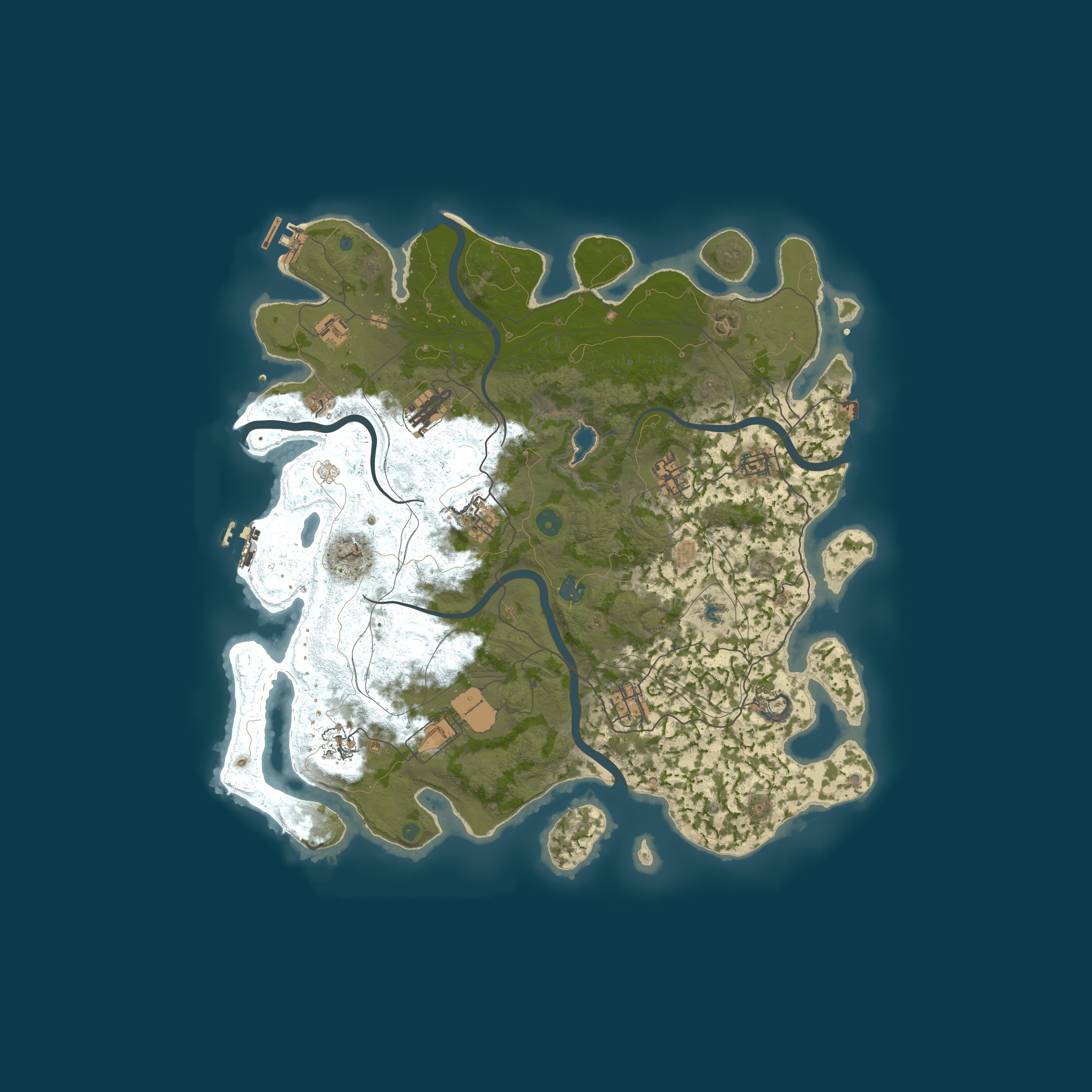 Procedural Map, size 4250, seed 636775816