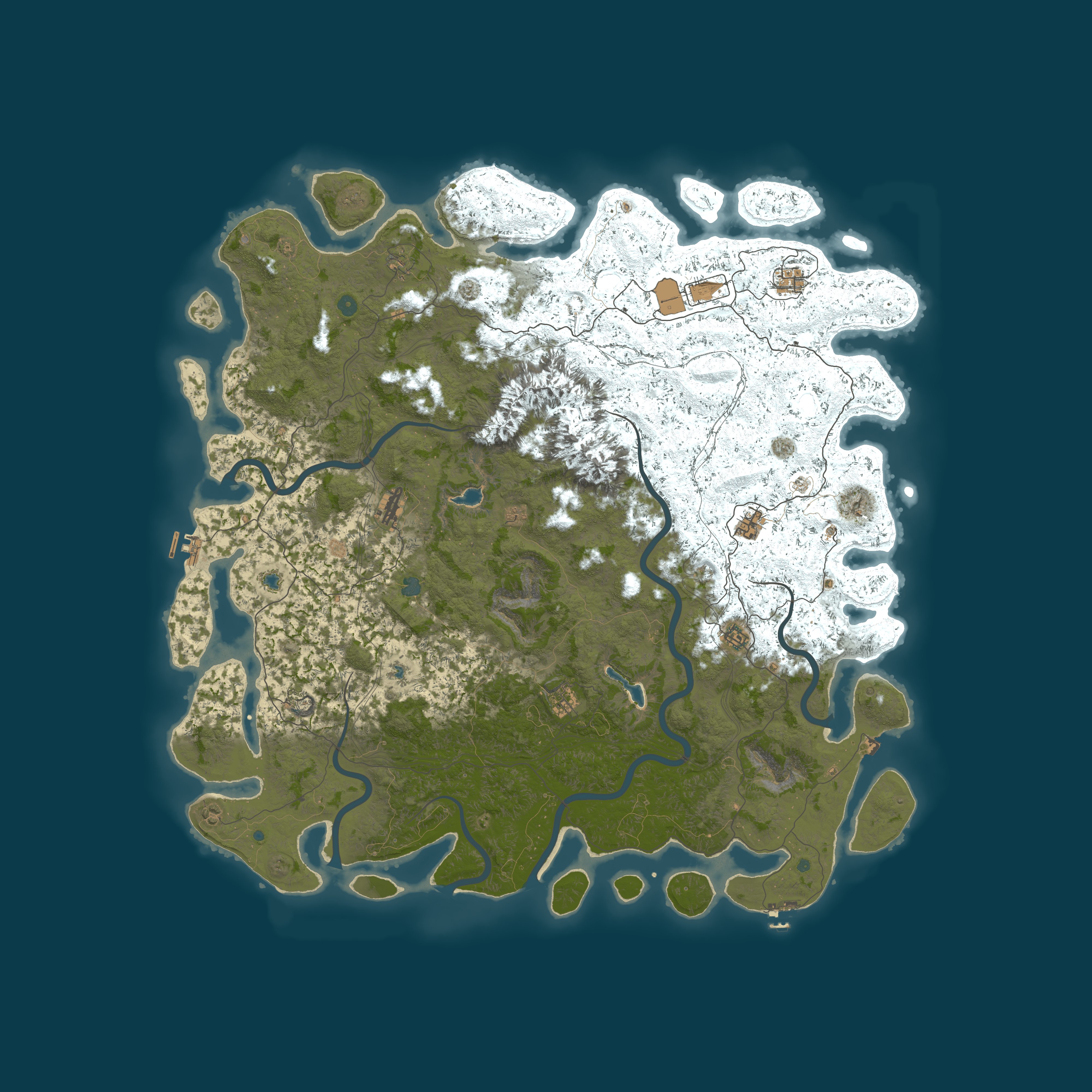 Map for 4Netplayers Rust Server Kopczan
