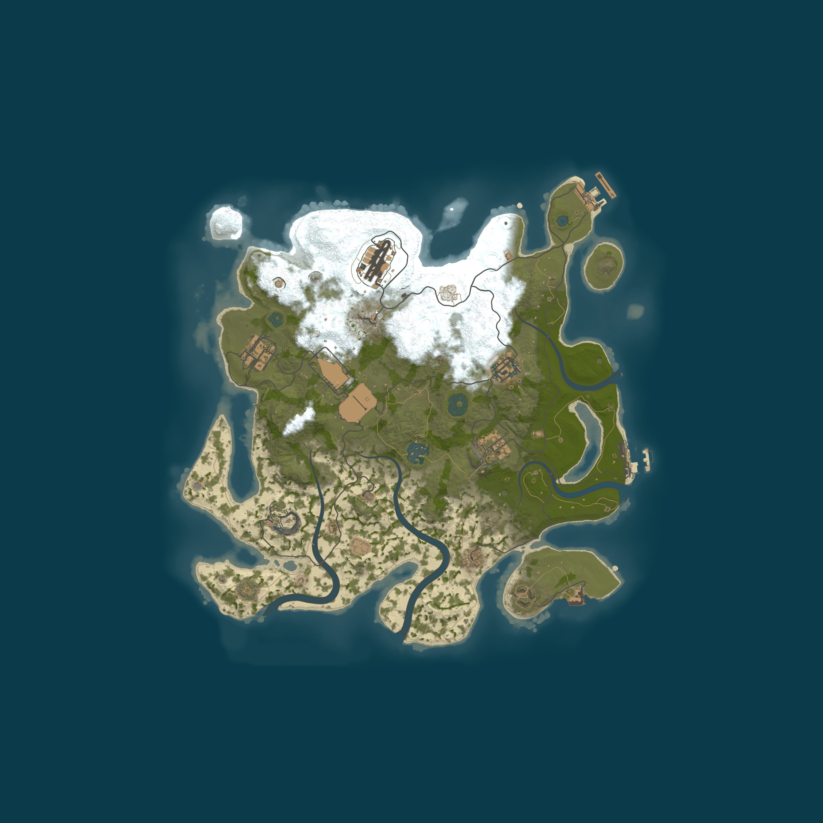 Map for [EU] Wipe Rust - Solo/Duo/Trio/Quad - BiWeekly - Noob Friendly