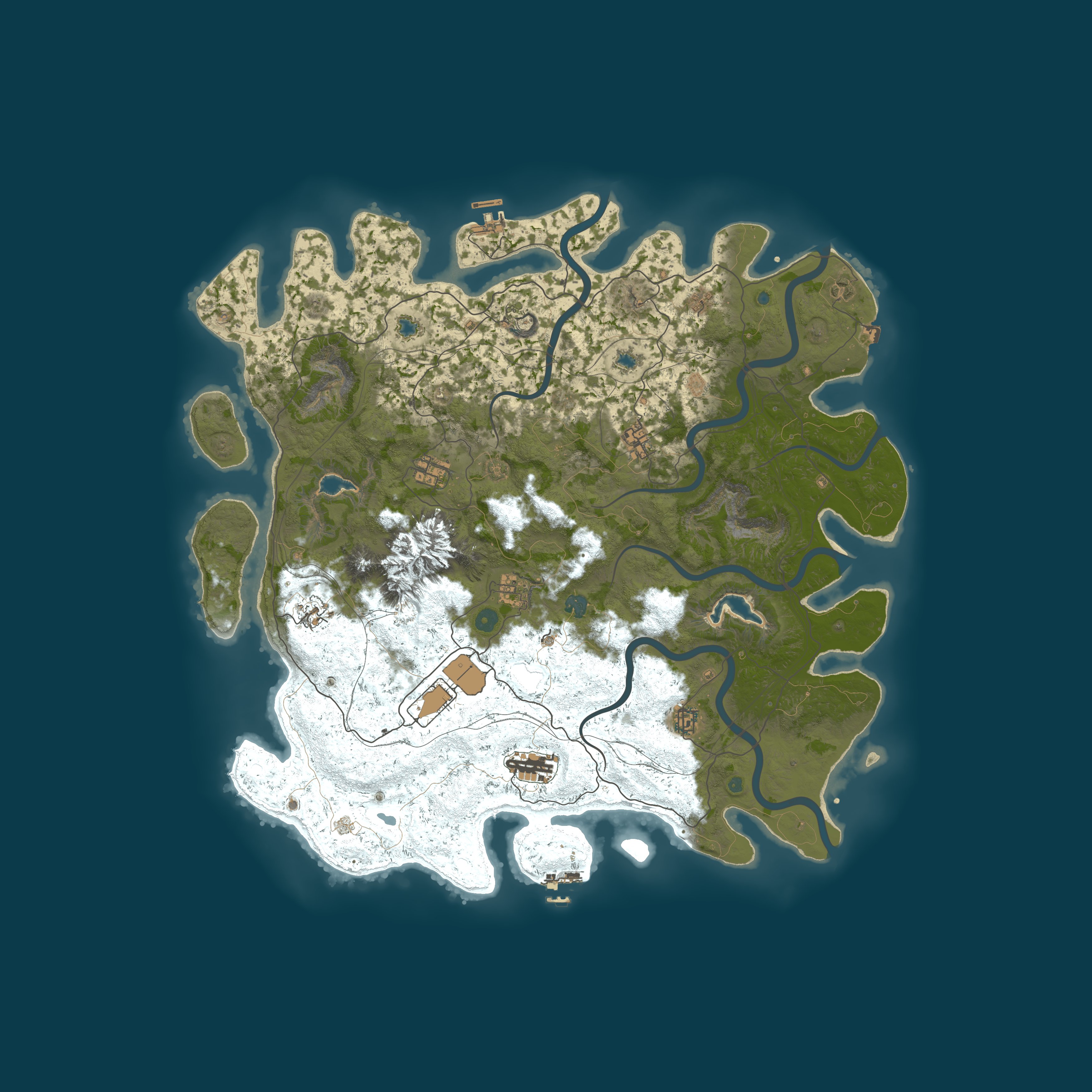 Карта сервера